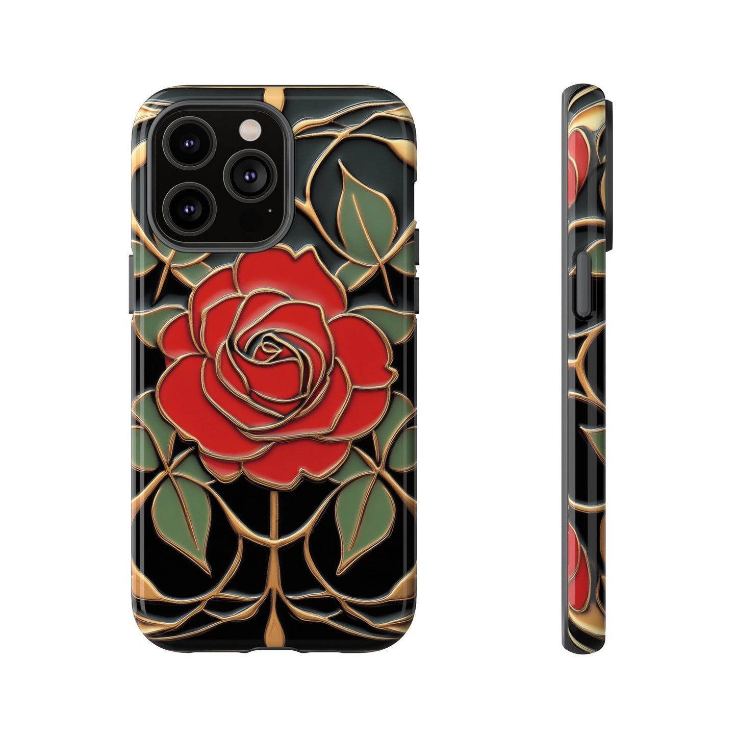 Phone Cases- Vintage Rose Art Nouveau Aesthetic