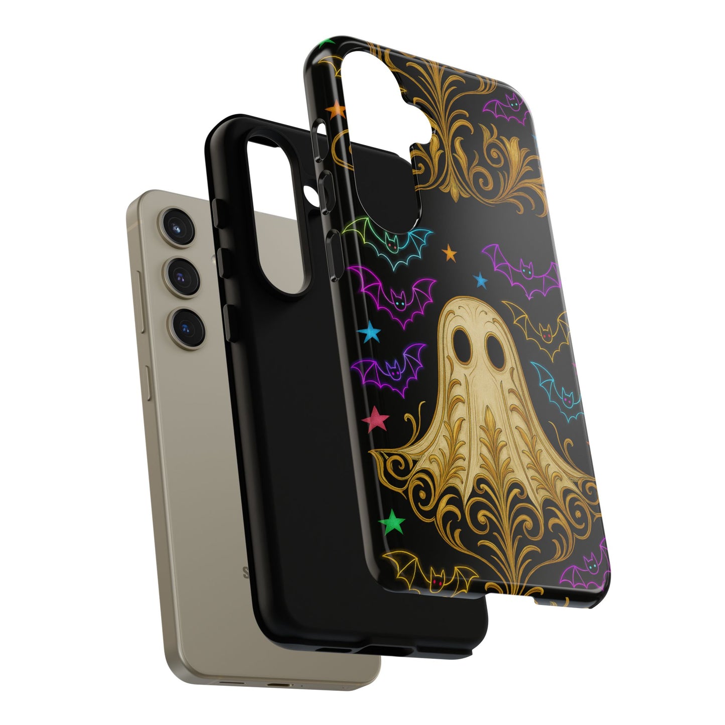 Ghost Phone Cases With Tiny Bats