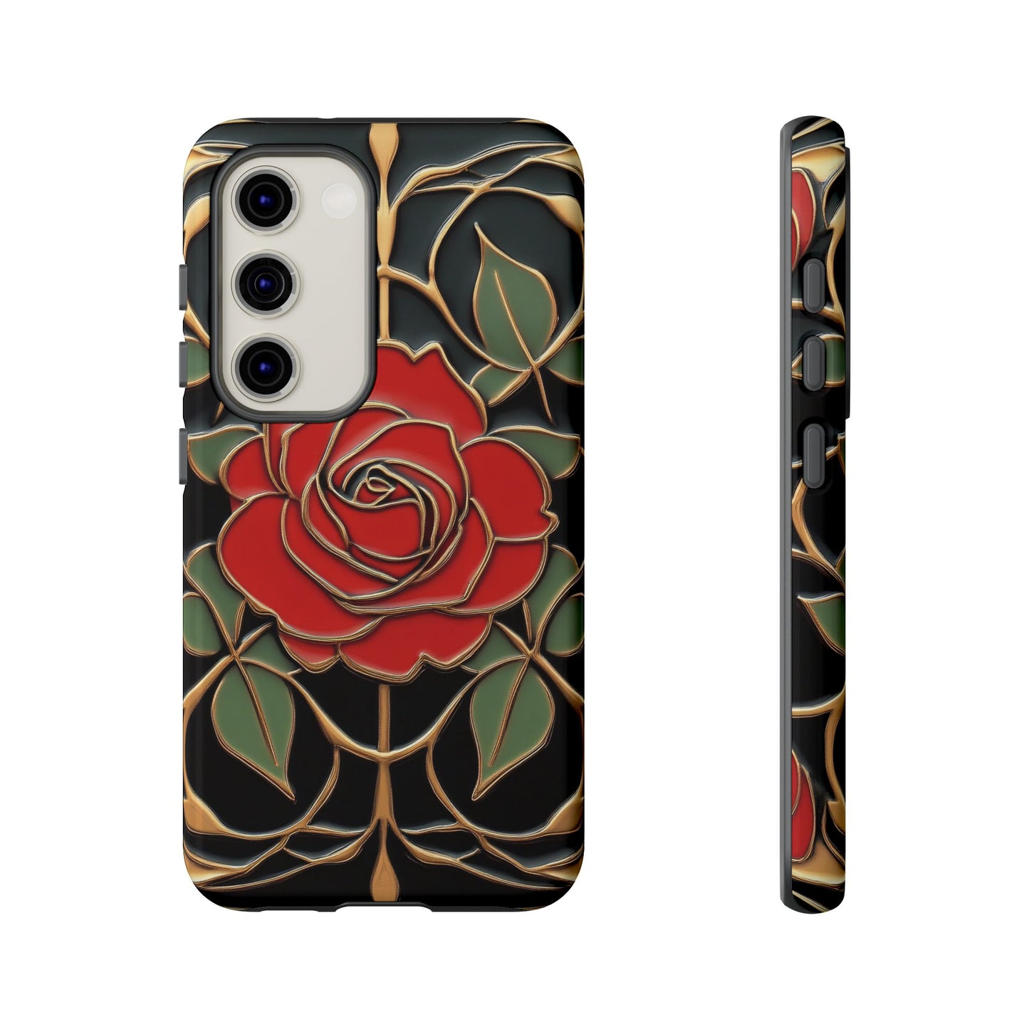 Phone Cases- Vintage Rose Art Nouveau Aesthetic