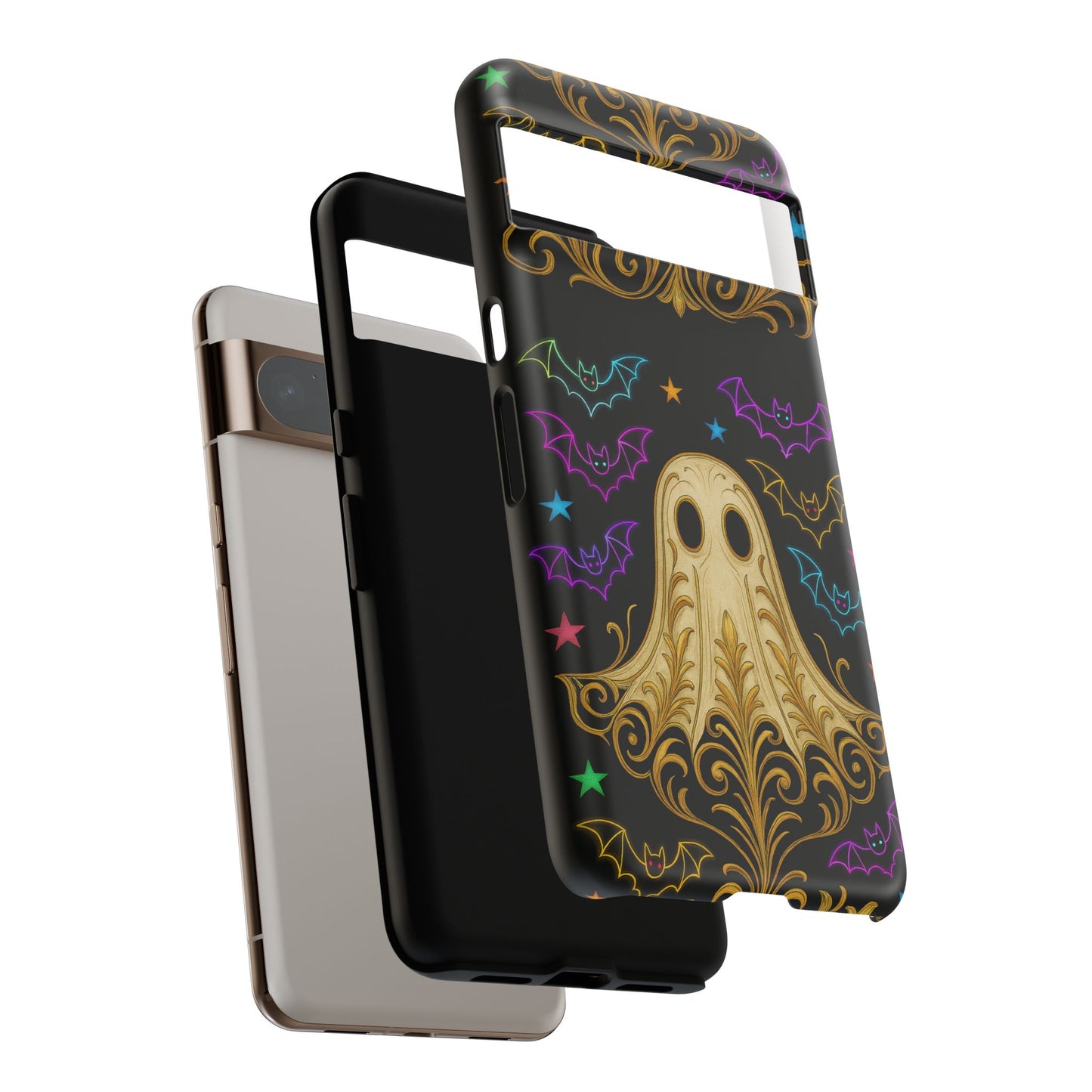 Ghost Phone Cases With Tiny Bats