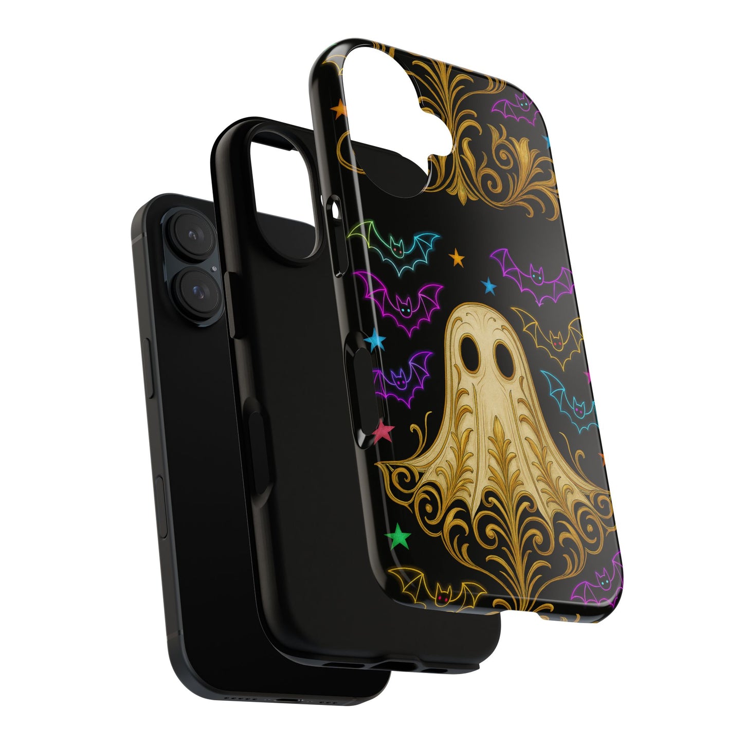 Ghost Phone Cases With Tiny Bats