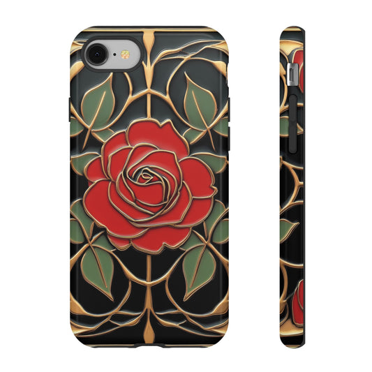 Phone Cases- Vintage Rose Art Nouveau Aesthetic