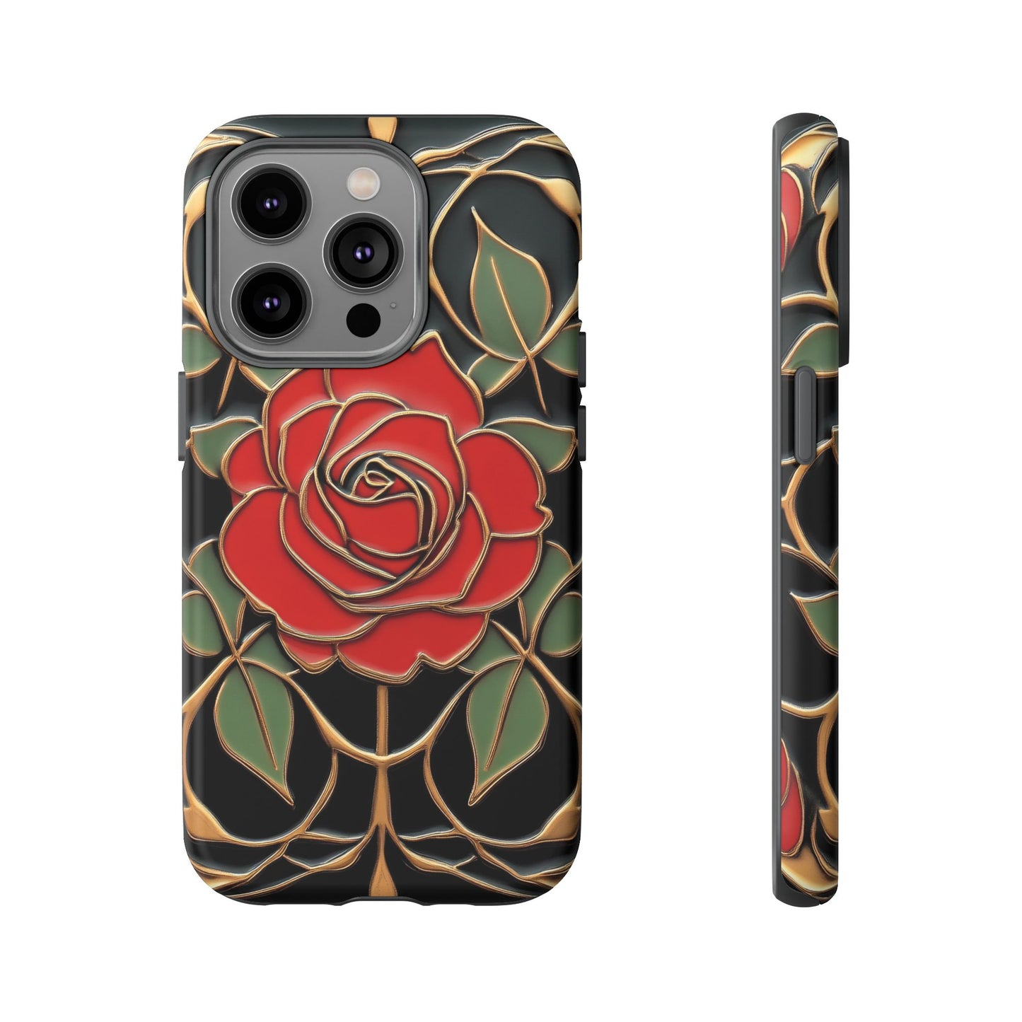 Phone Cases- Vintage Rose Art Nouveau Aesthetic