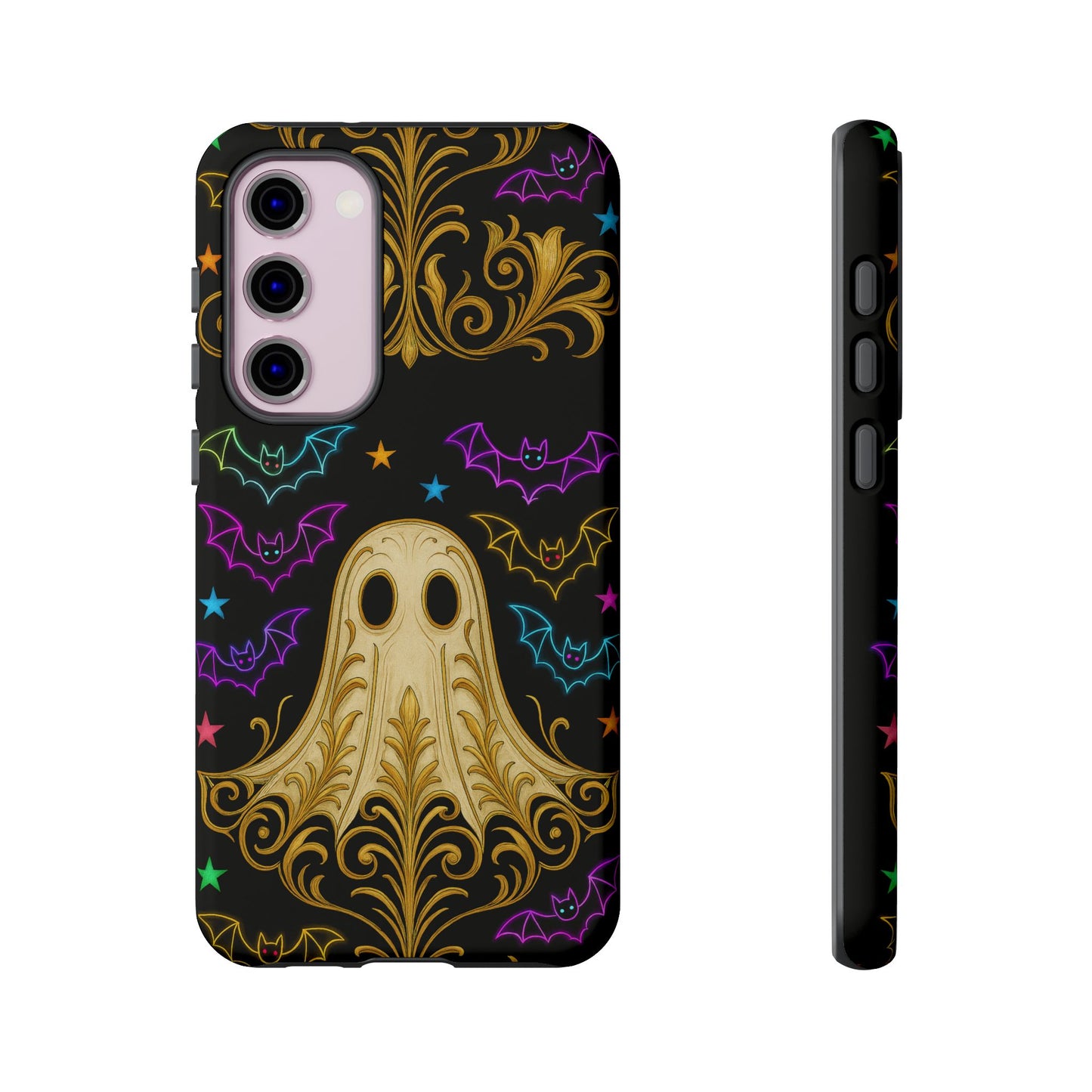 Ghost Phone Cases With Tiny Bats