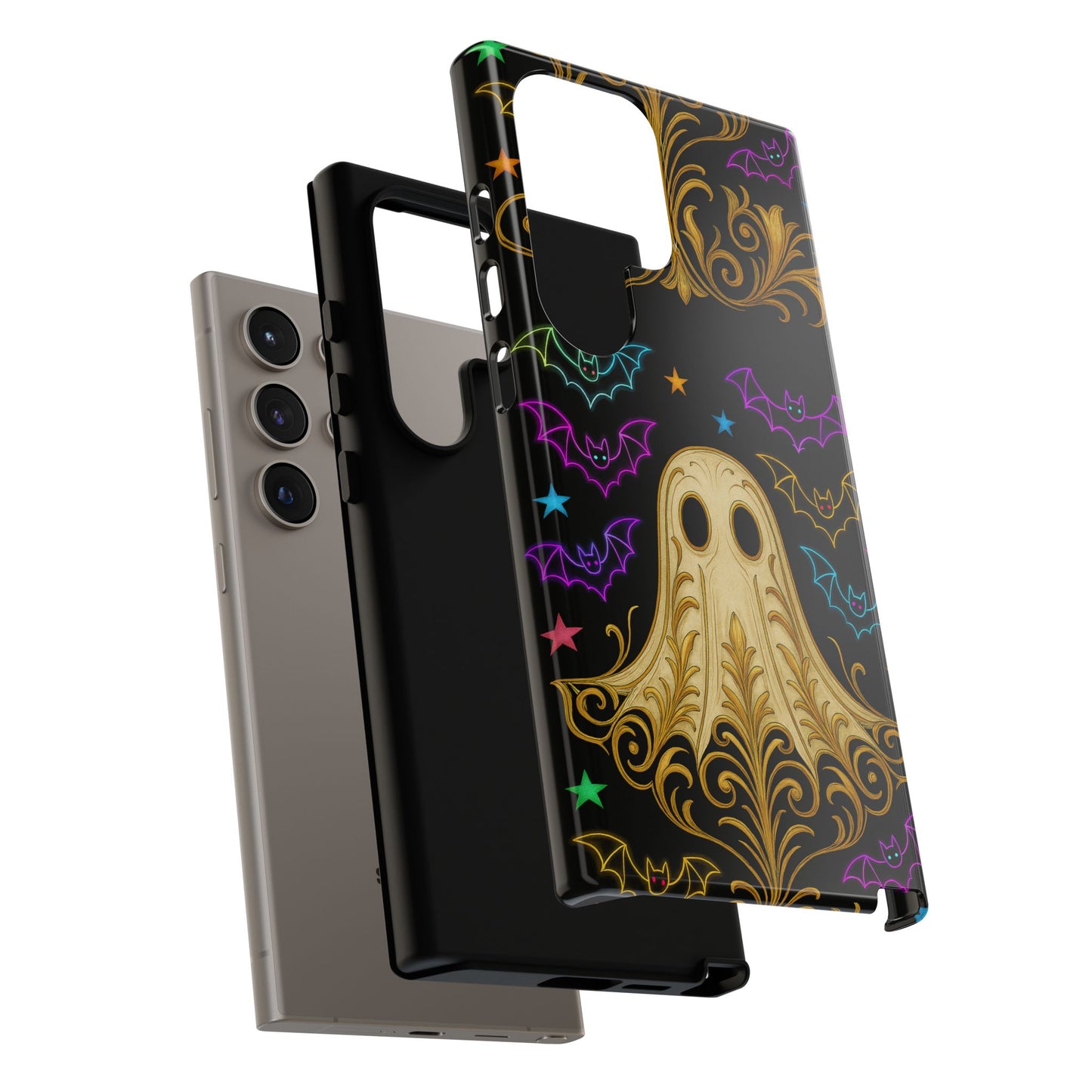 Ghost Phone Cases With Tiny Bats