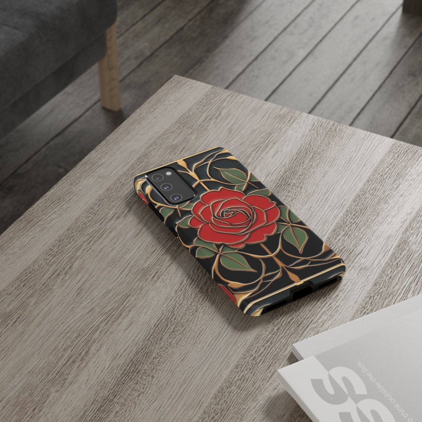Phone Cases- Vintage Rose Art Nouveau Aesthetic