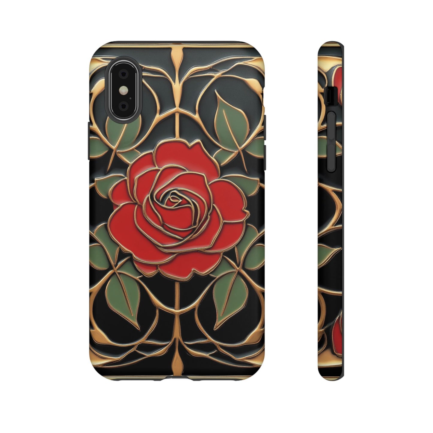 Phone Cases- Vintage Rose Art Nouveau Aesthetic