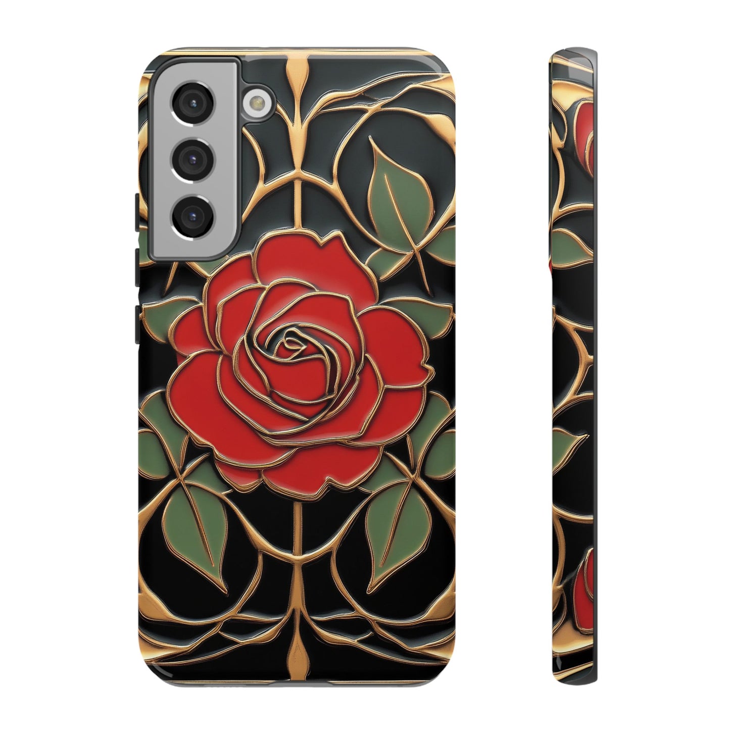 Phone Cases- Vintage Rose Art Nouveau Aesthetic