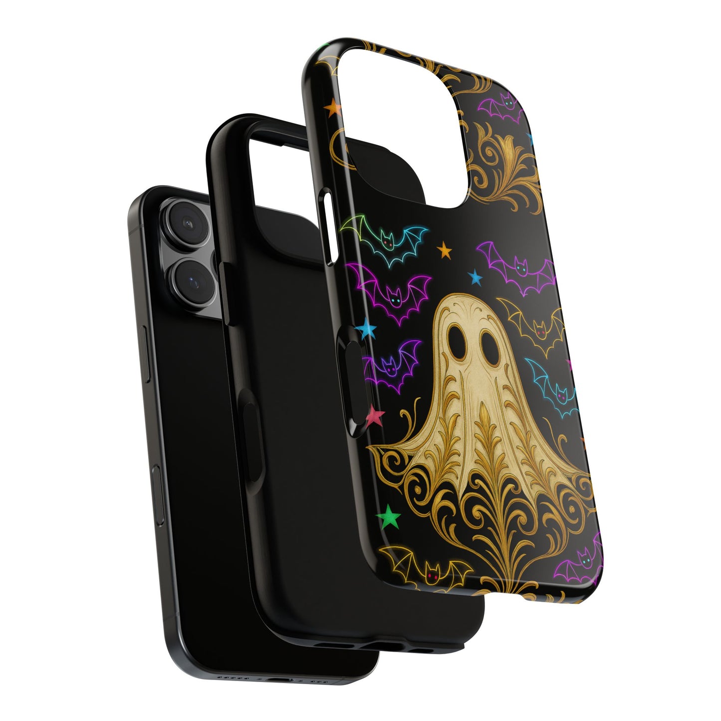 Ghost Phone Cases With Tiny Bats