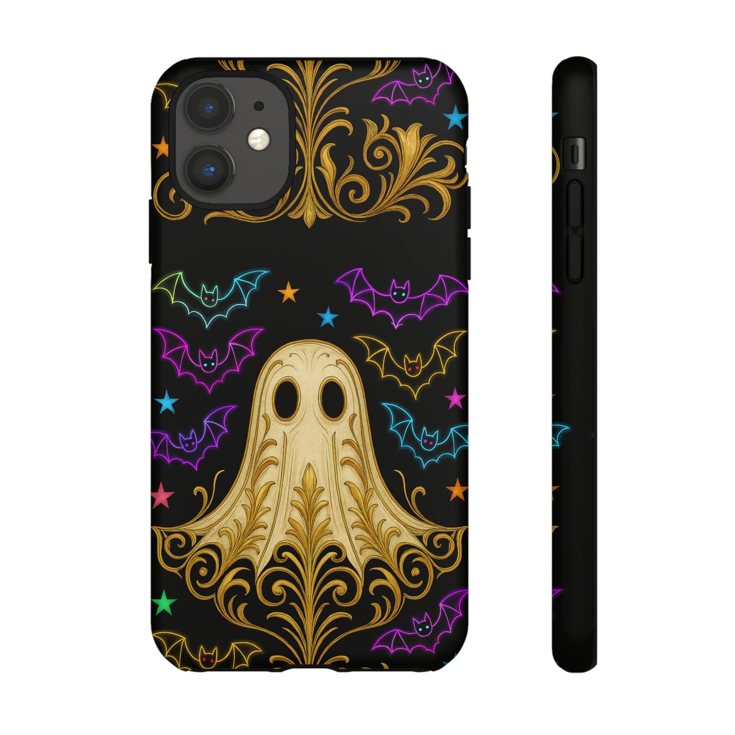 Ghost Phone Cases With Tiny Bats