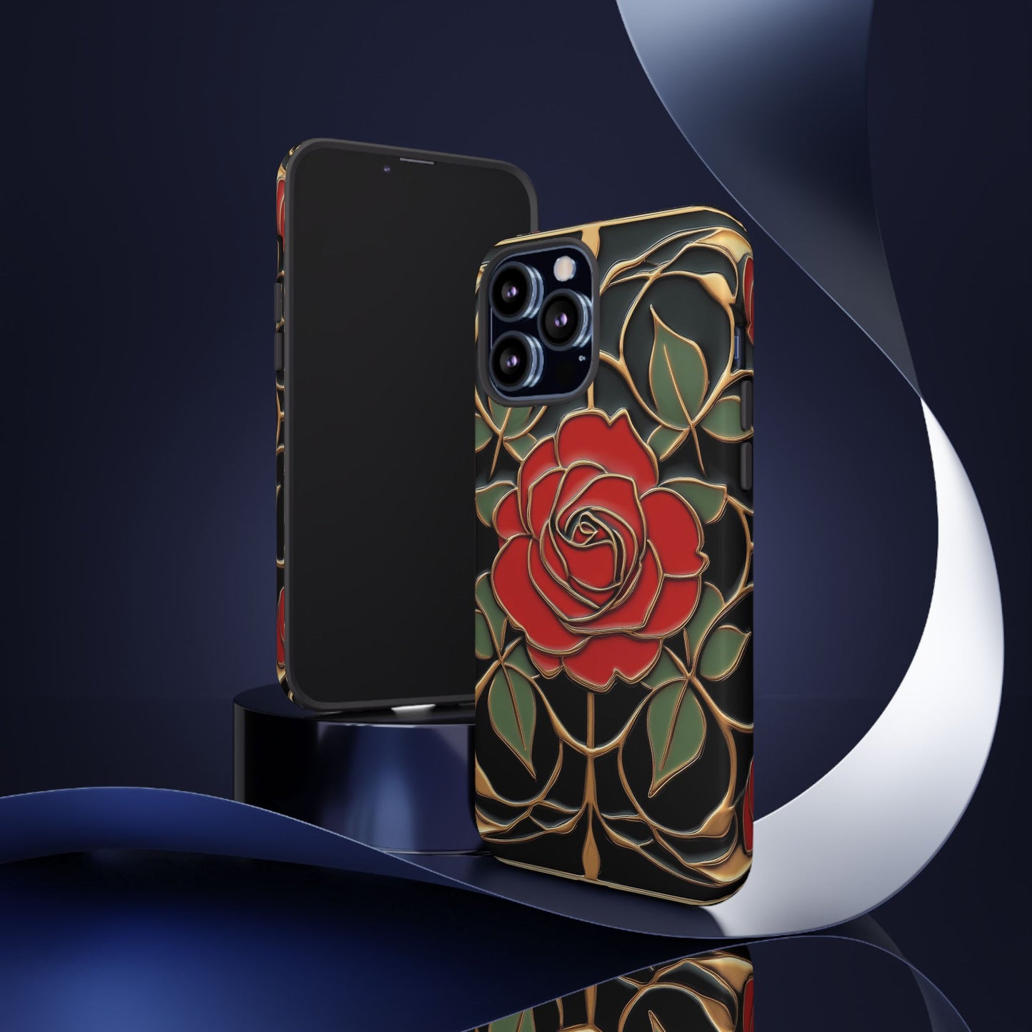 Phone Cases- Vintage Rose Art Nouveau Aesthetic