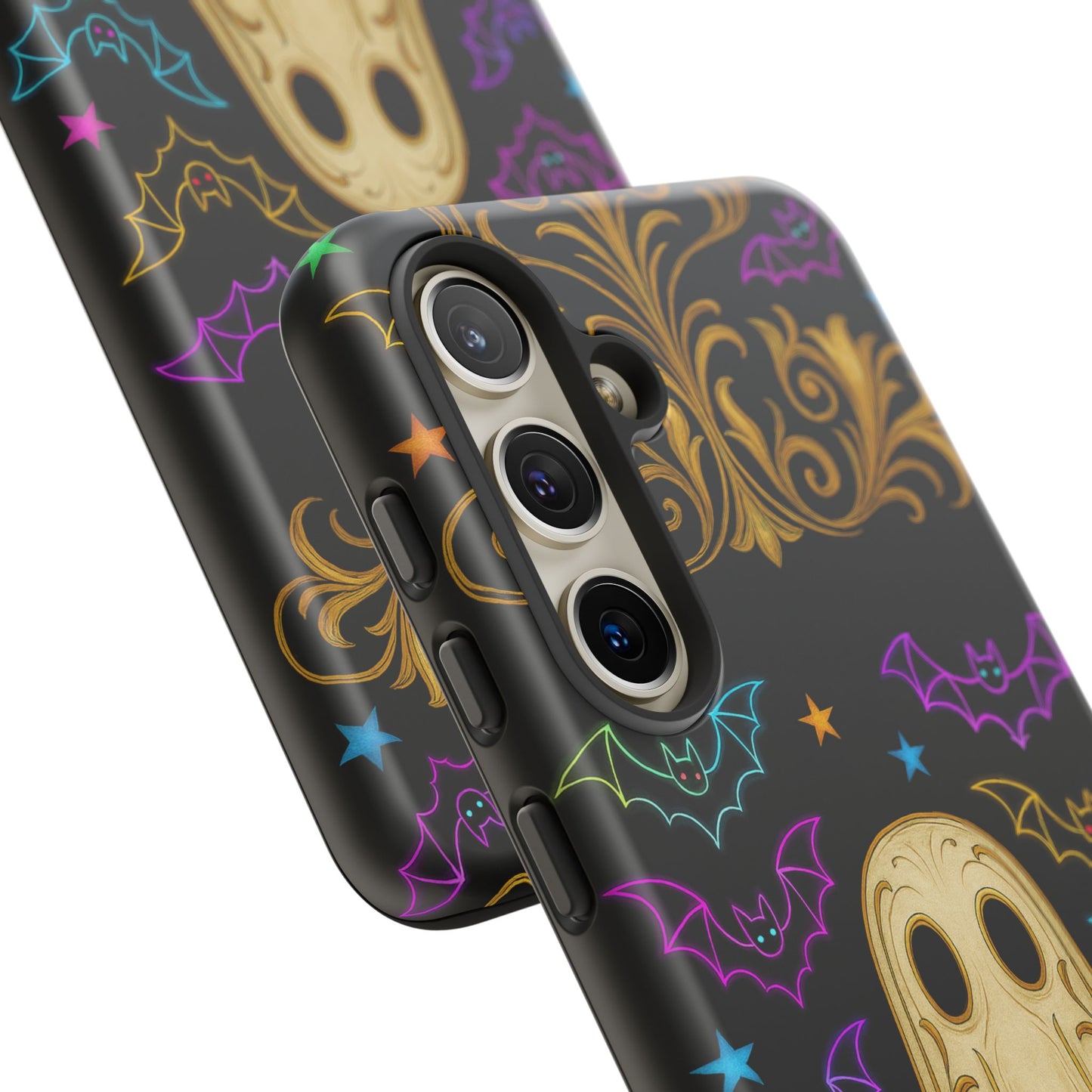 Ghost Phone Cases With Tiny Bats