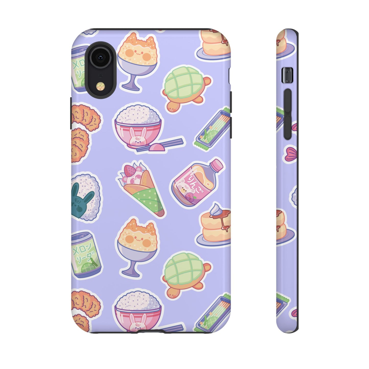 Periwinkle Tough Phone Case - Kawaii Japanese Snacks