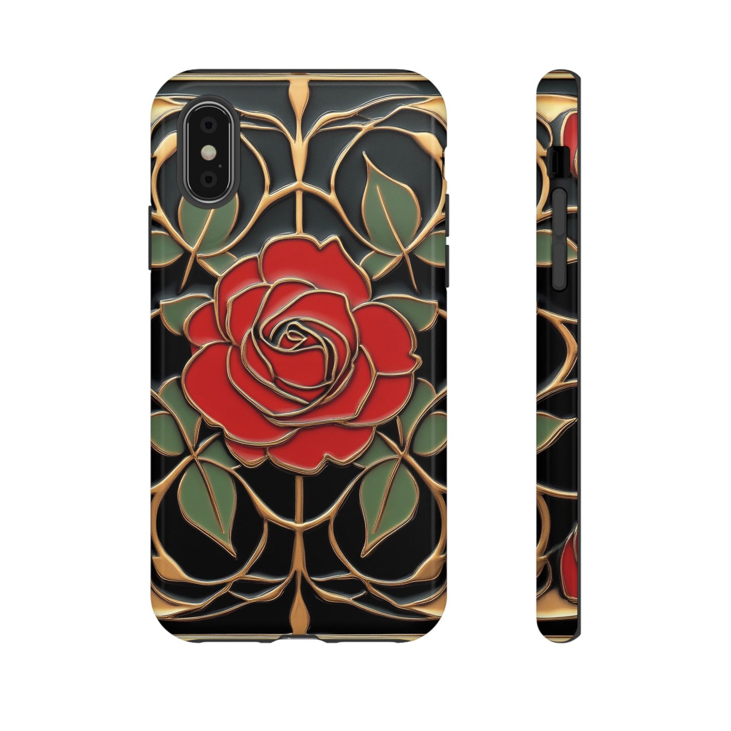 Phone Cases- Vintage Rose Art Nouveau Aesthetic