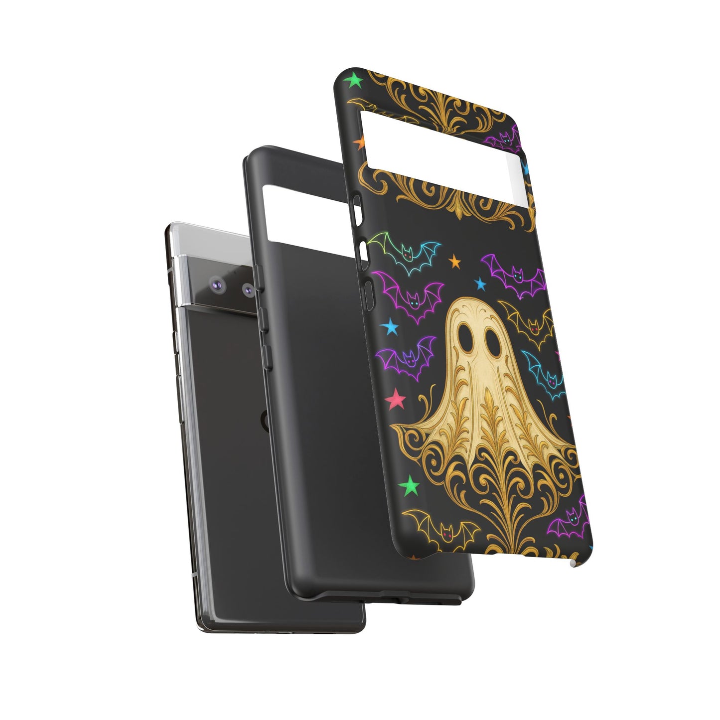 Ghost Phone Cases With Tiny Bats