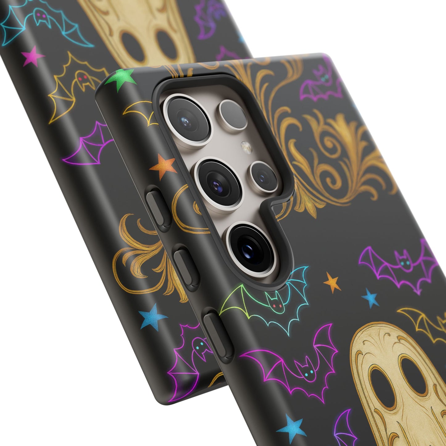 Ghost Phone Cases With Tiny Bats
