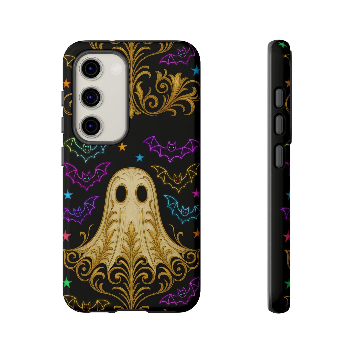 Ghost Phone Cases With Tiny Bats