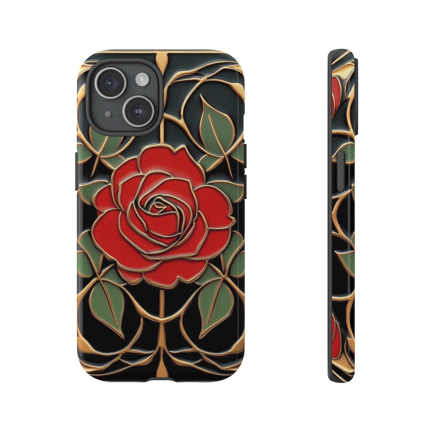 Phone Cases- Vintage Rose Art Nouveau Aesthetic