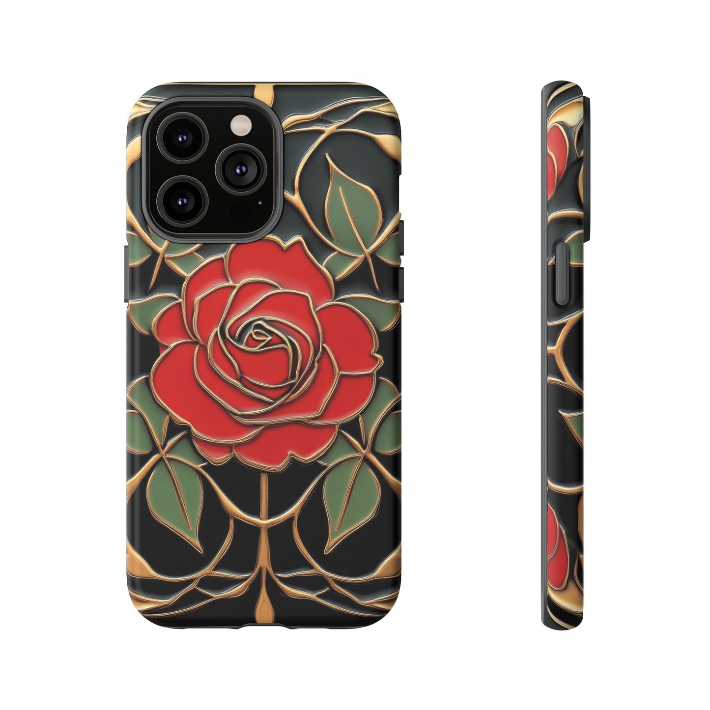 Phone Cases- Vintage Rose Art Nouveau Aesthetic