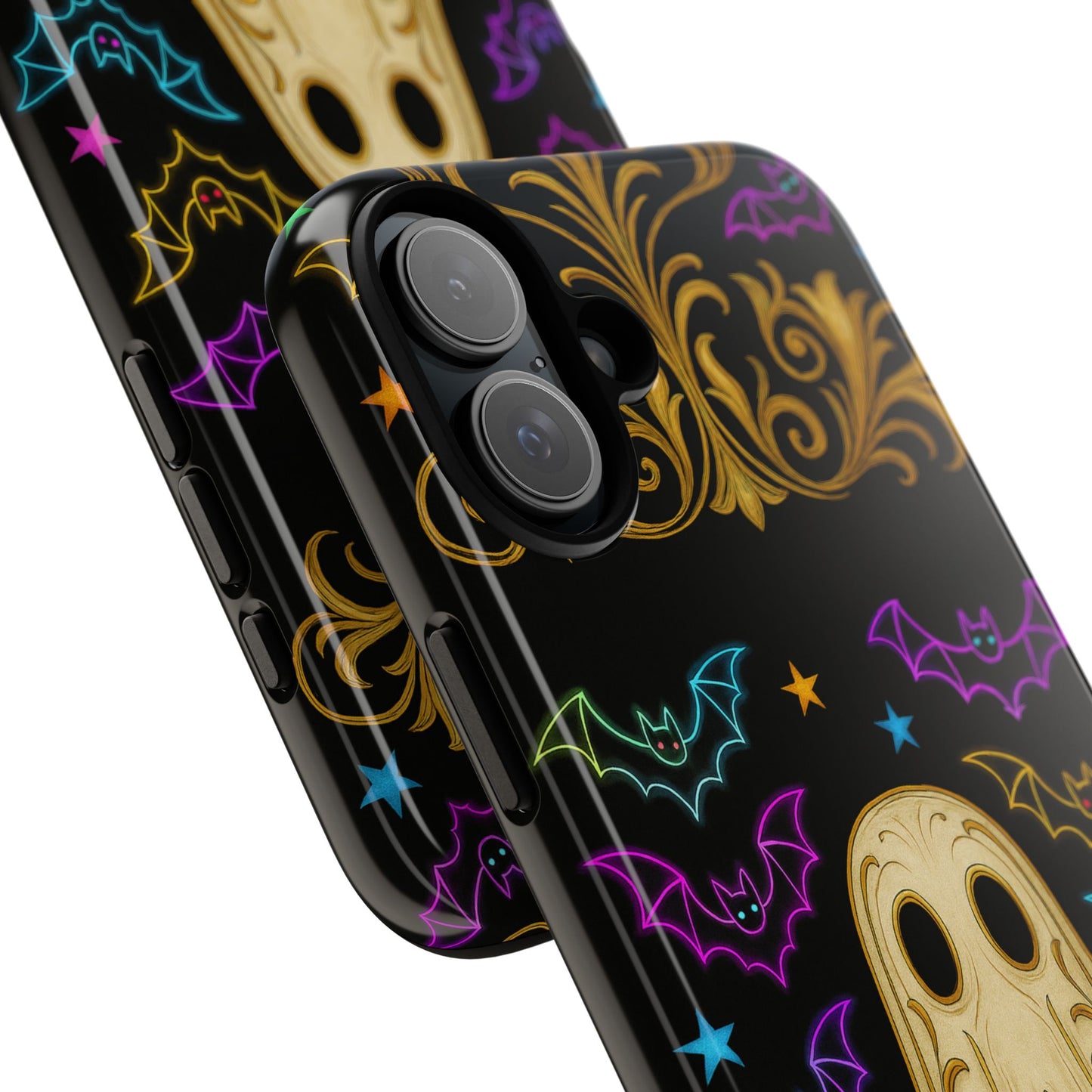Ghost Phone Cases With Tiny Bats
