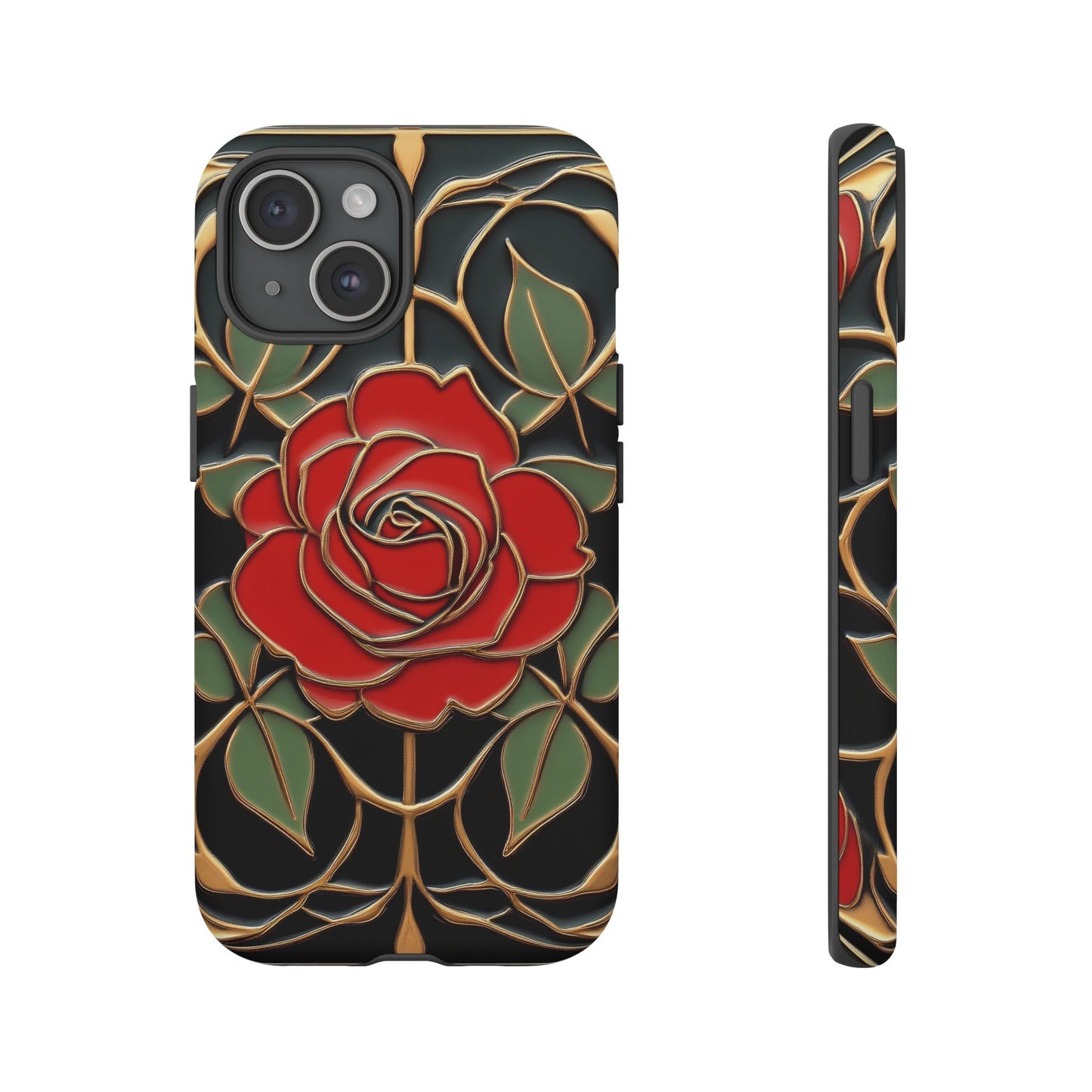 Phone Cases- Vintage Rose Art Nouveau Aesthetic