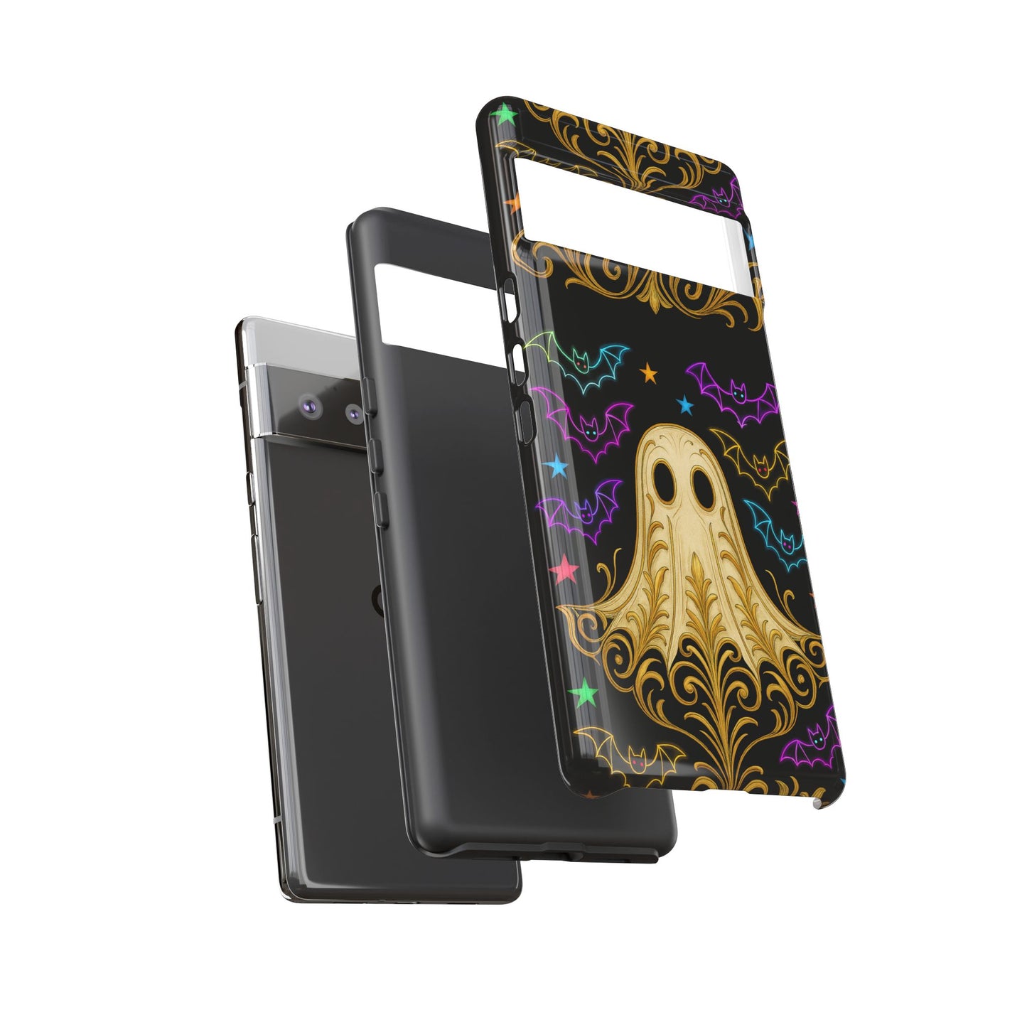 Ghost Phone Cases With Tiny Bats