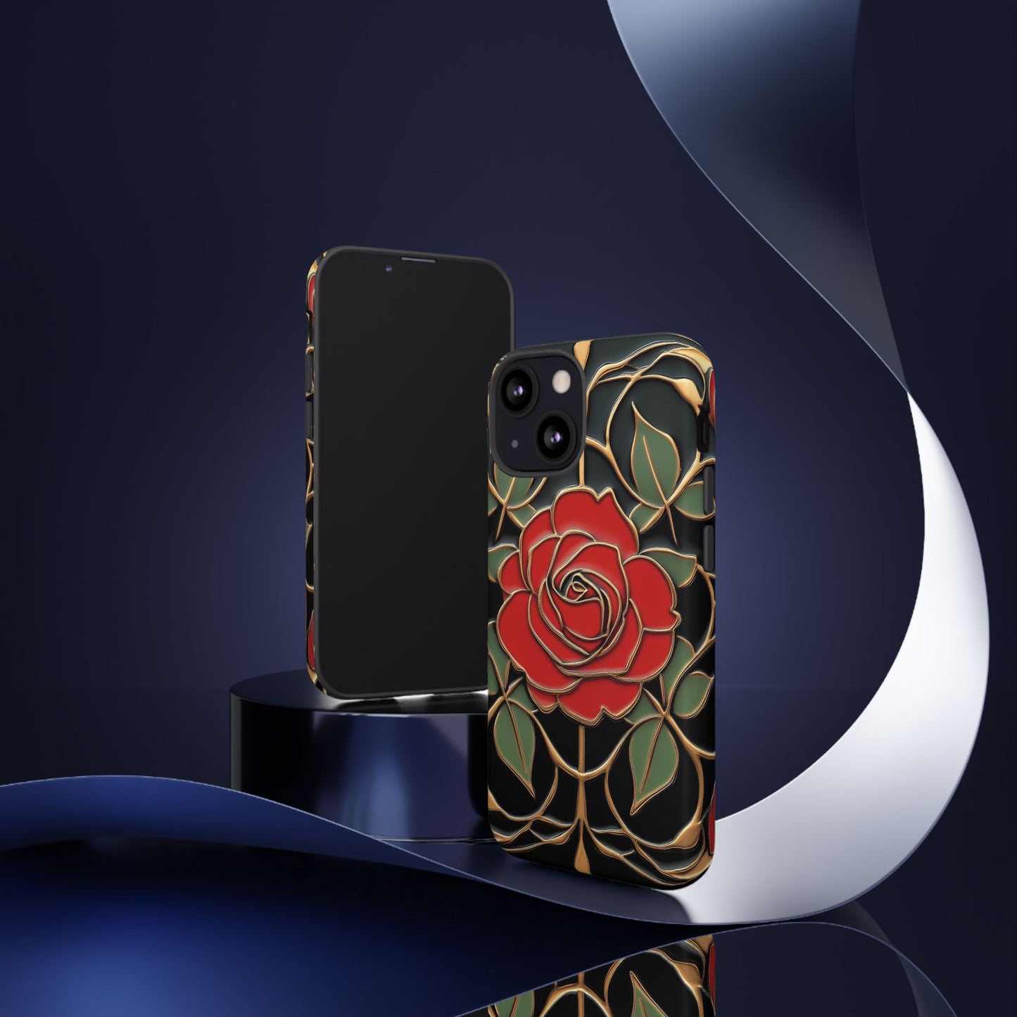 Phone Cases- Vintage Rose Art Nouveau Aesthetic