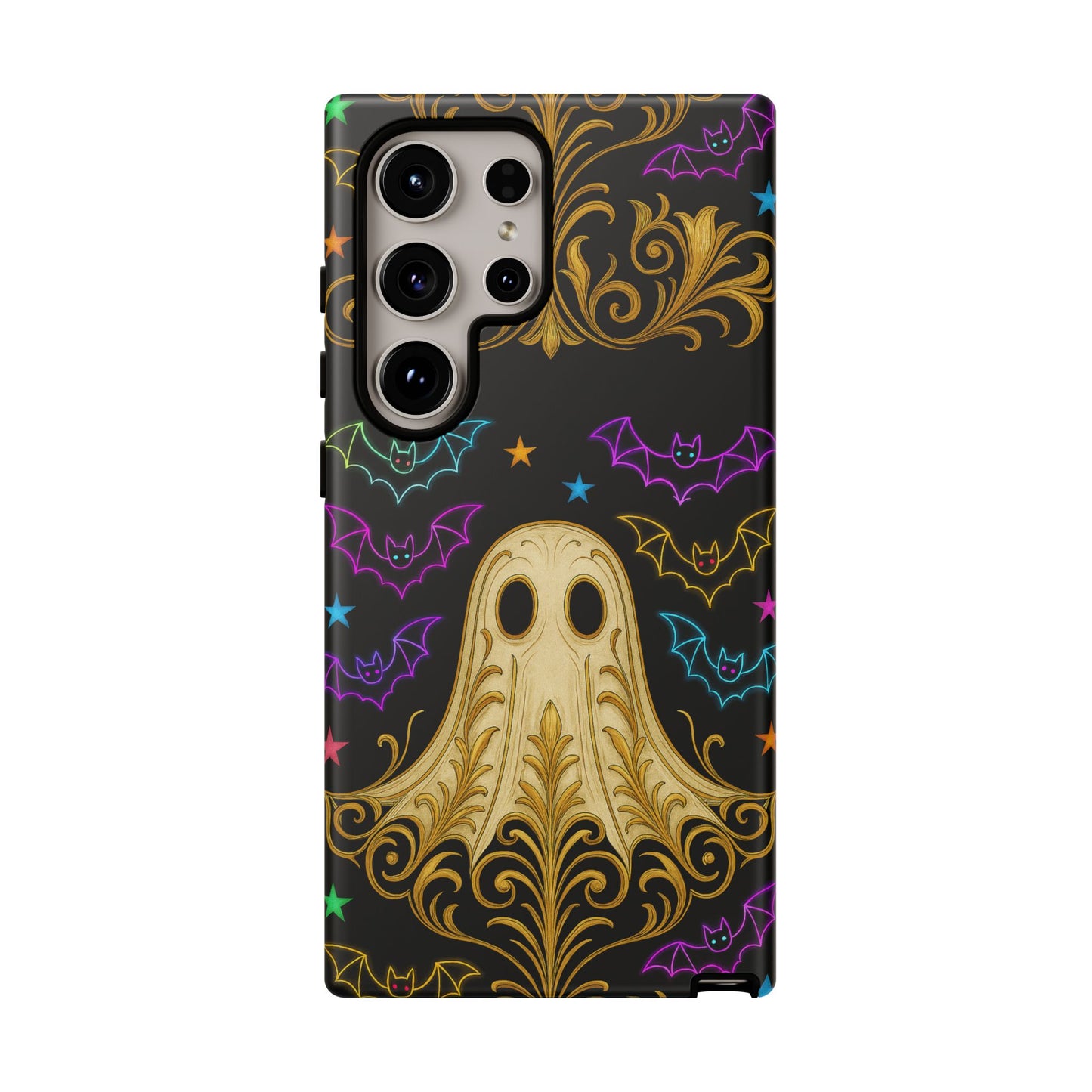 Ghost Phone Cases With Tiny Bats
