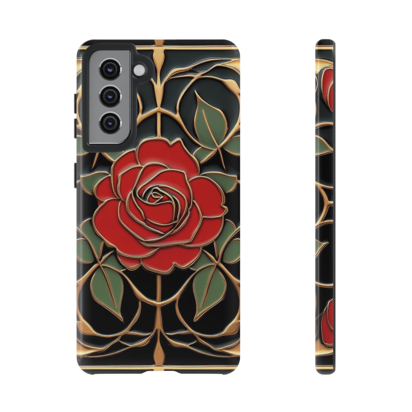 Phone Cases- Vintage Rose Art Nouveau Aesthetic