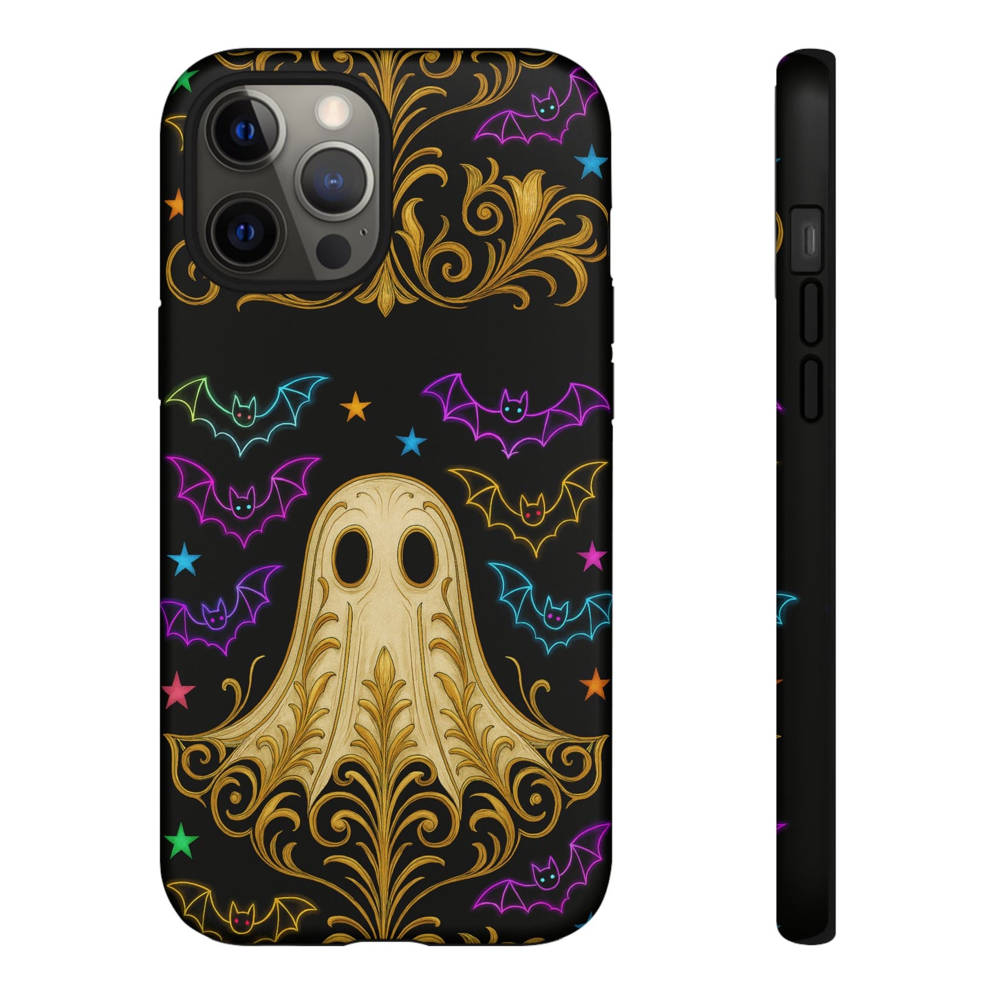Ghost Phone Cases With Tiny Bats