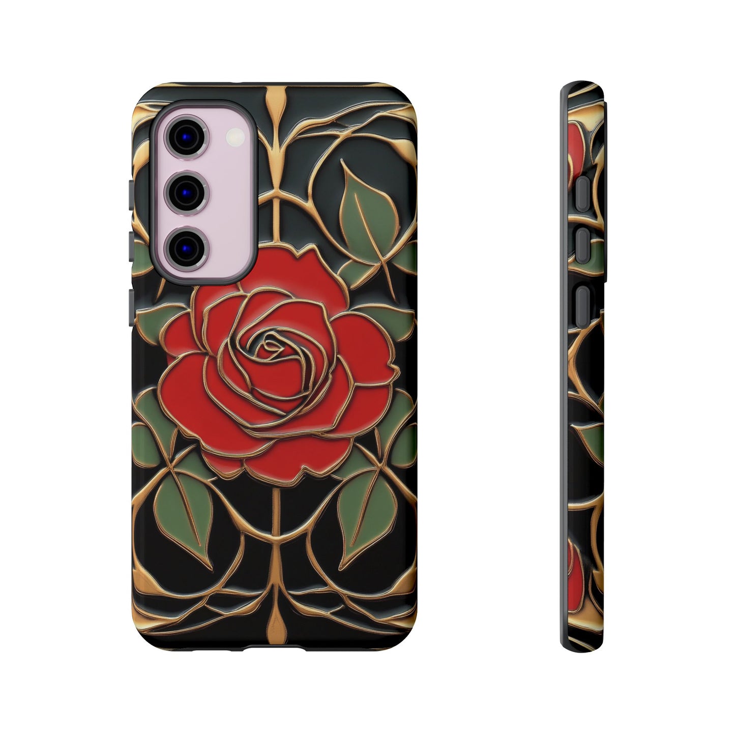 Phone Cases- Vintage Rose Art Nouveau Aesthetic