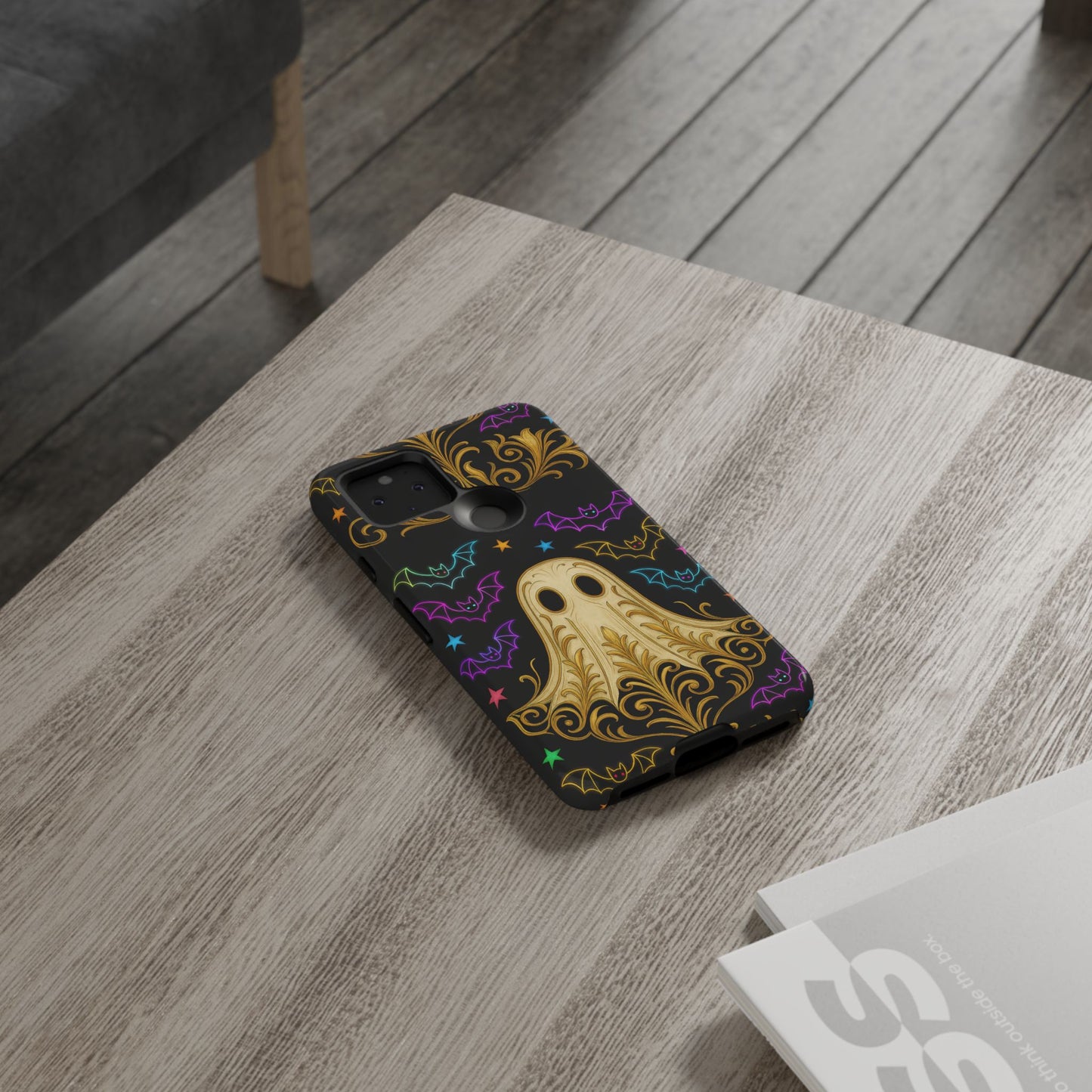 Ghost Phone Cases With Tiny Bats