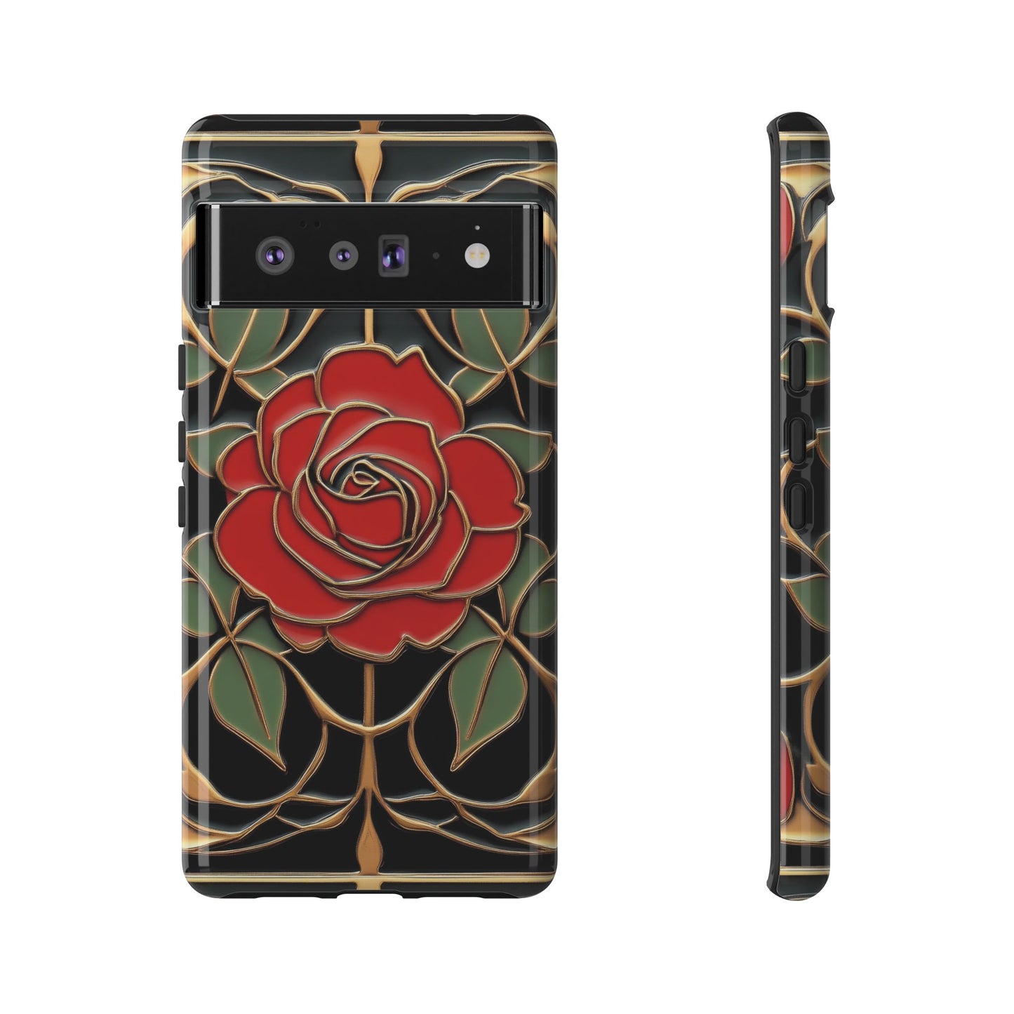 Phone Cases- Vintage Rose Art Nouveau Aesthetic