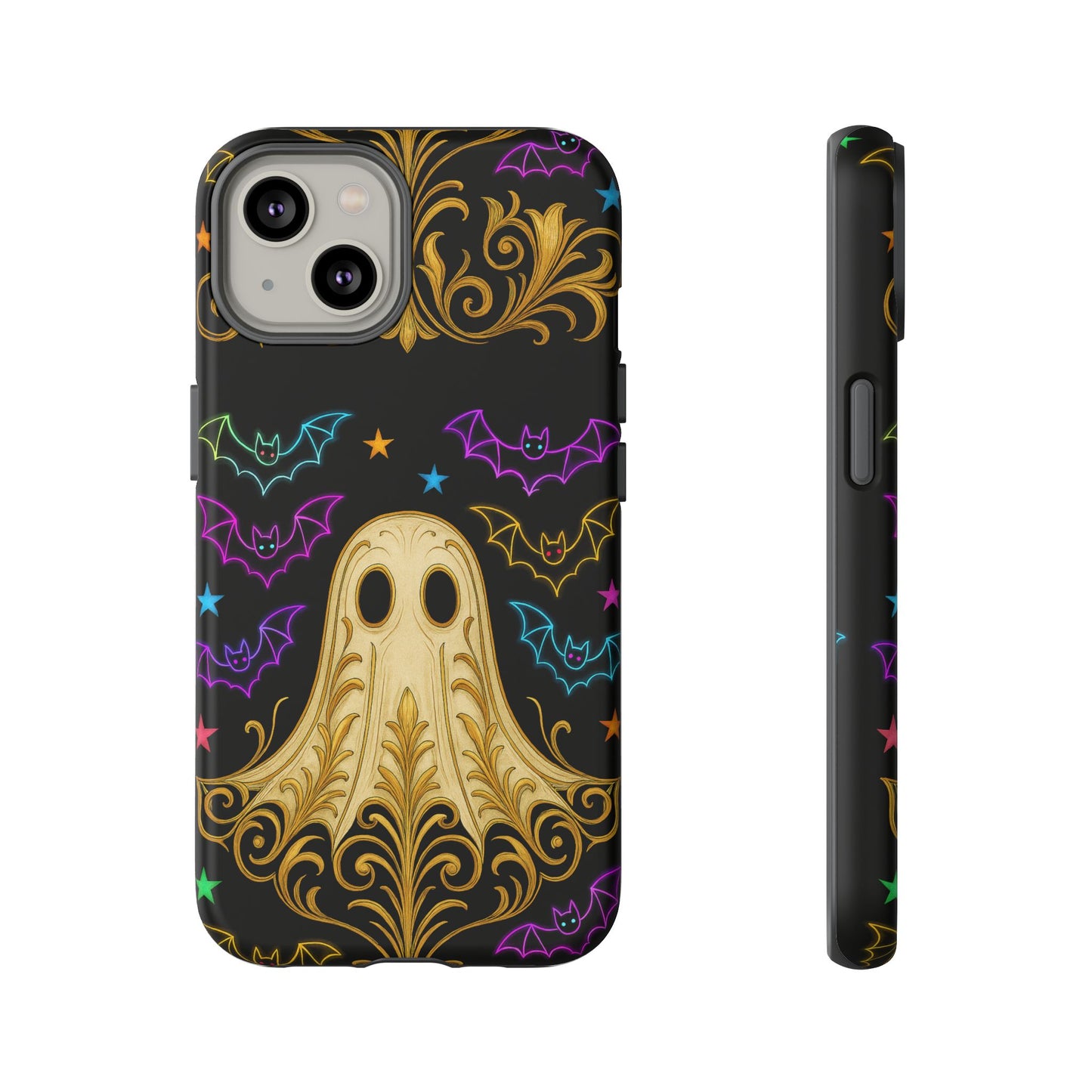 Ghost Phone Cases With Tiny Bats