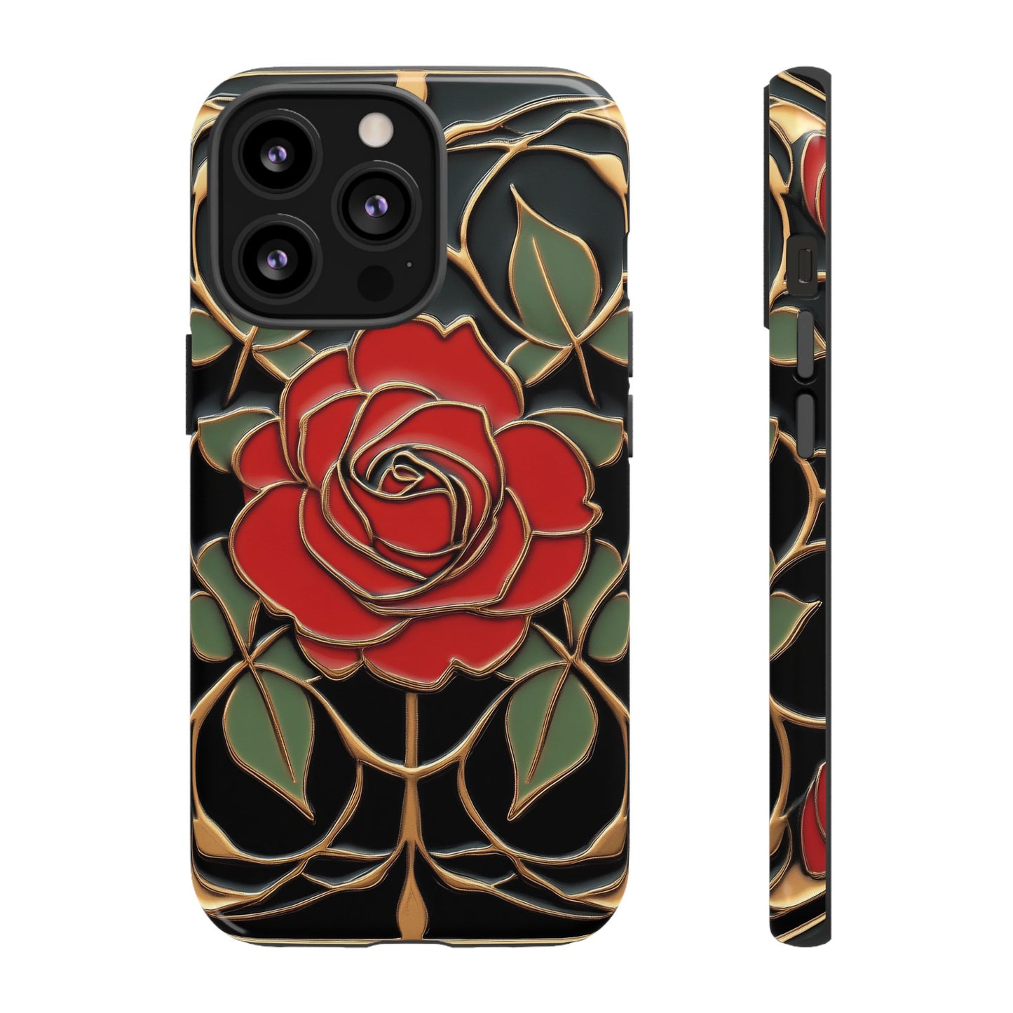 Phone Cases- Vintage Rose Art Nouveau Aesthetic