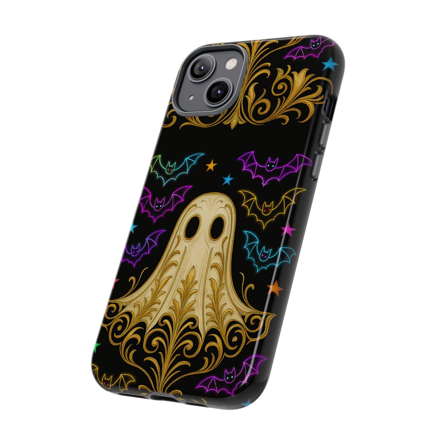 Ghost Phone Cases With Tiny Bats