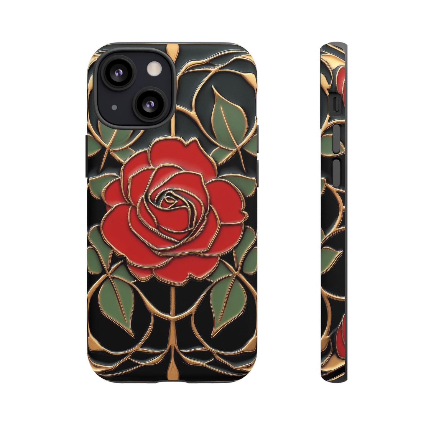Phone Cases- Vintage Rose Art Nouveau Aesthetic