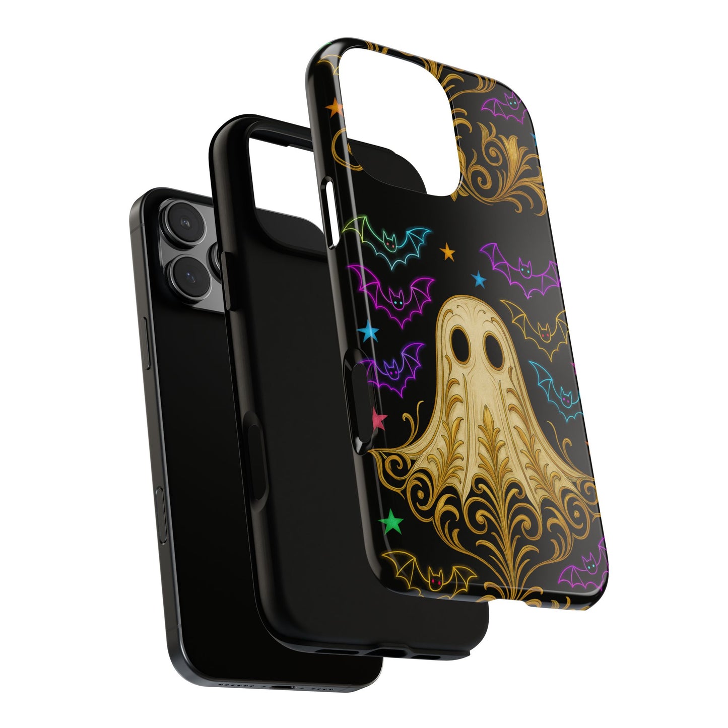 Ghost Phone Cases With Tiny Bats