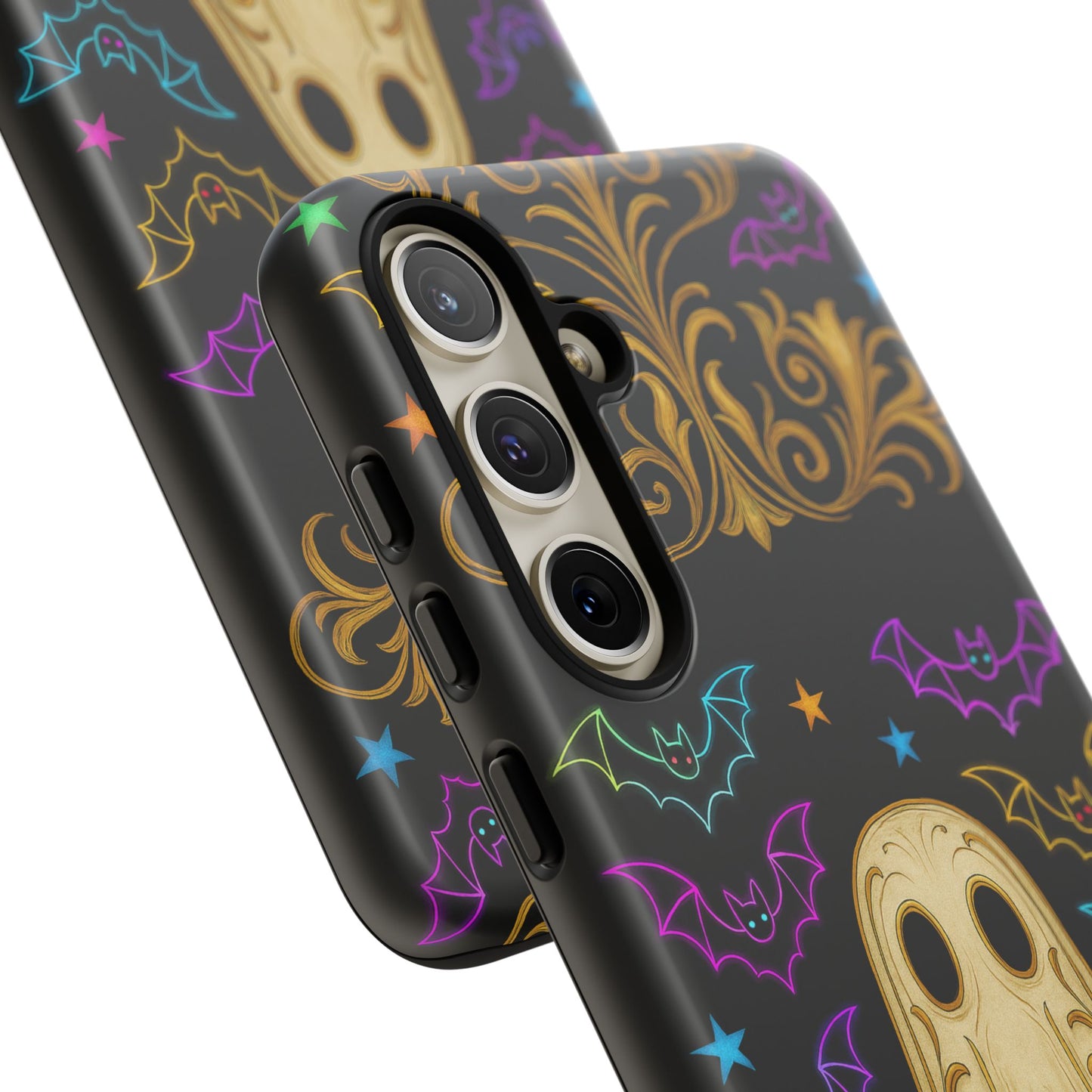 Ghost Phone Cases With Tiny Bats