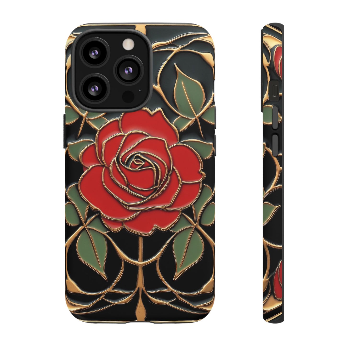 Phone Cases- Vintage Rose Art Nouveau Aesthetic