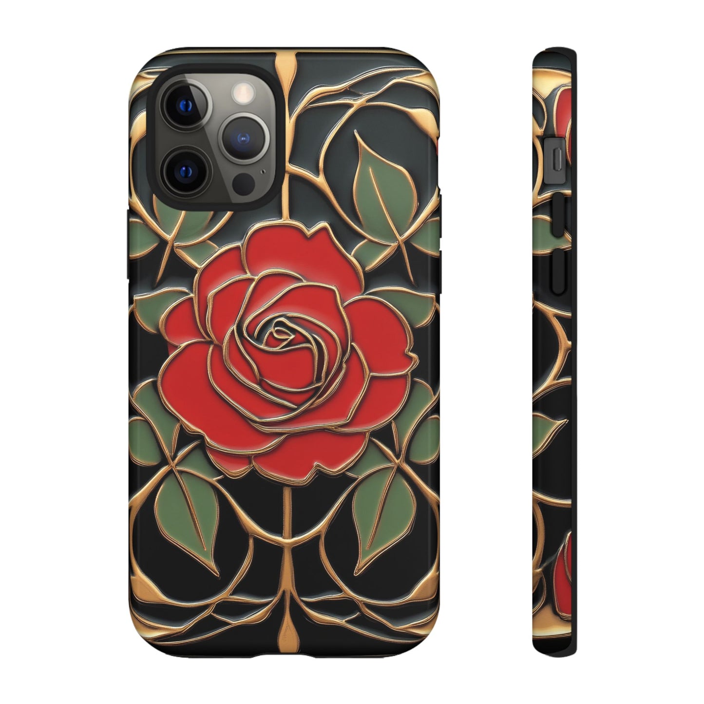 Phone Cases- Vintage Rose Art Nouveau Aesthetic