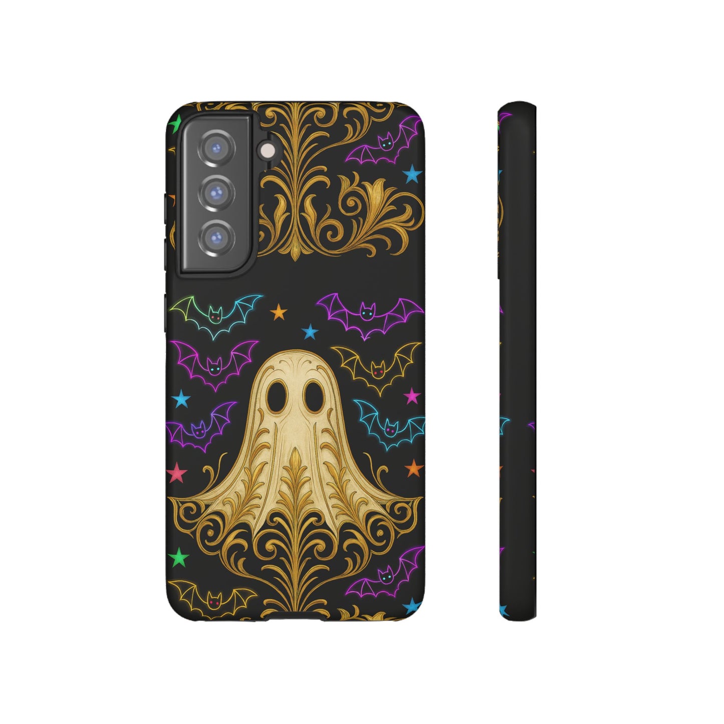Ghost Phone Cases With Tiny Bats