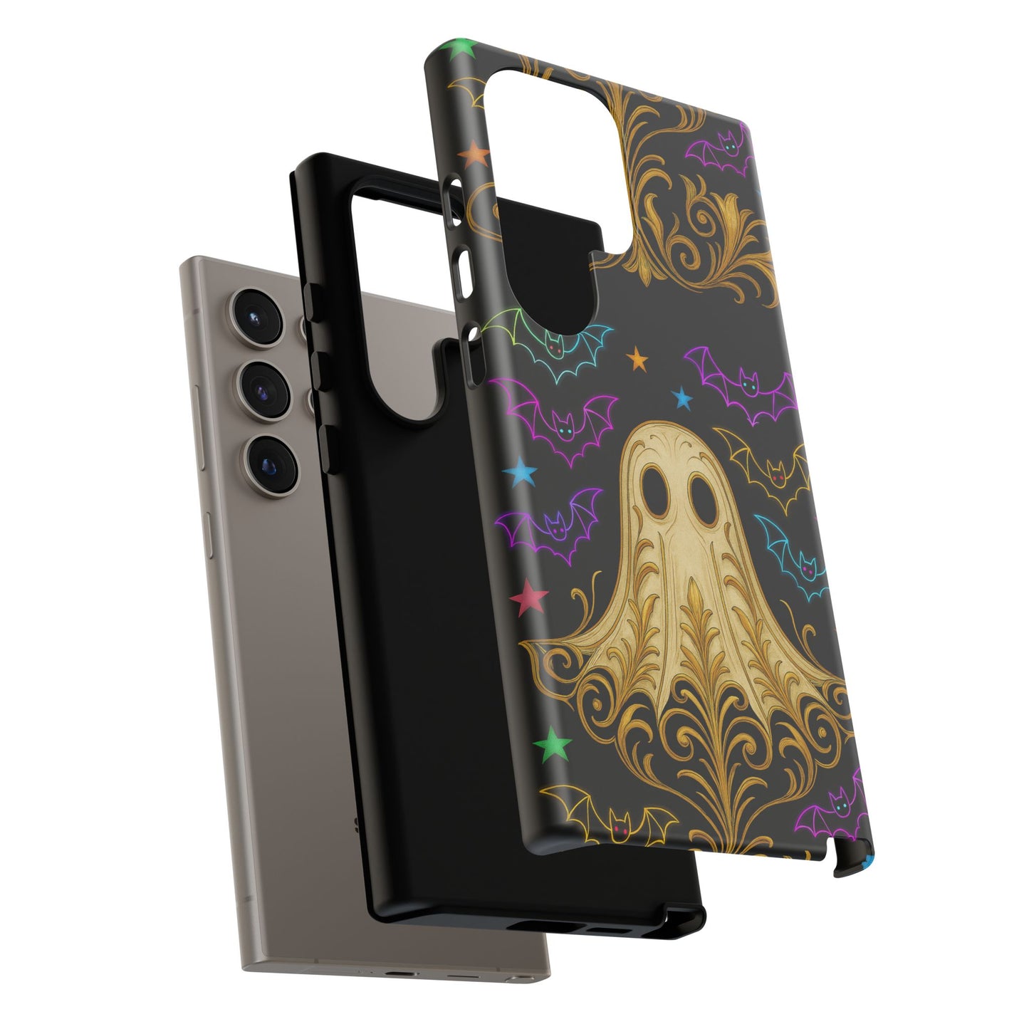 Ghost Phone Cases With Tiny Bats