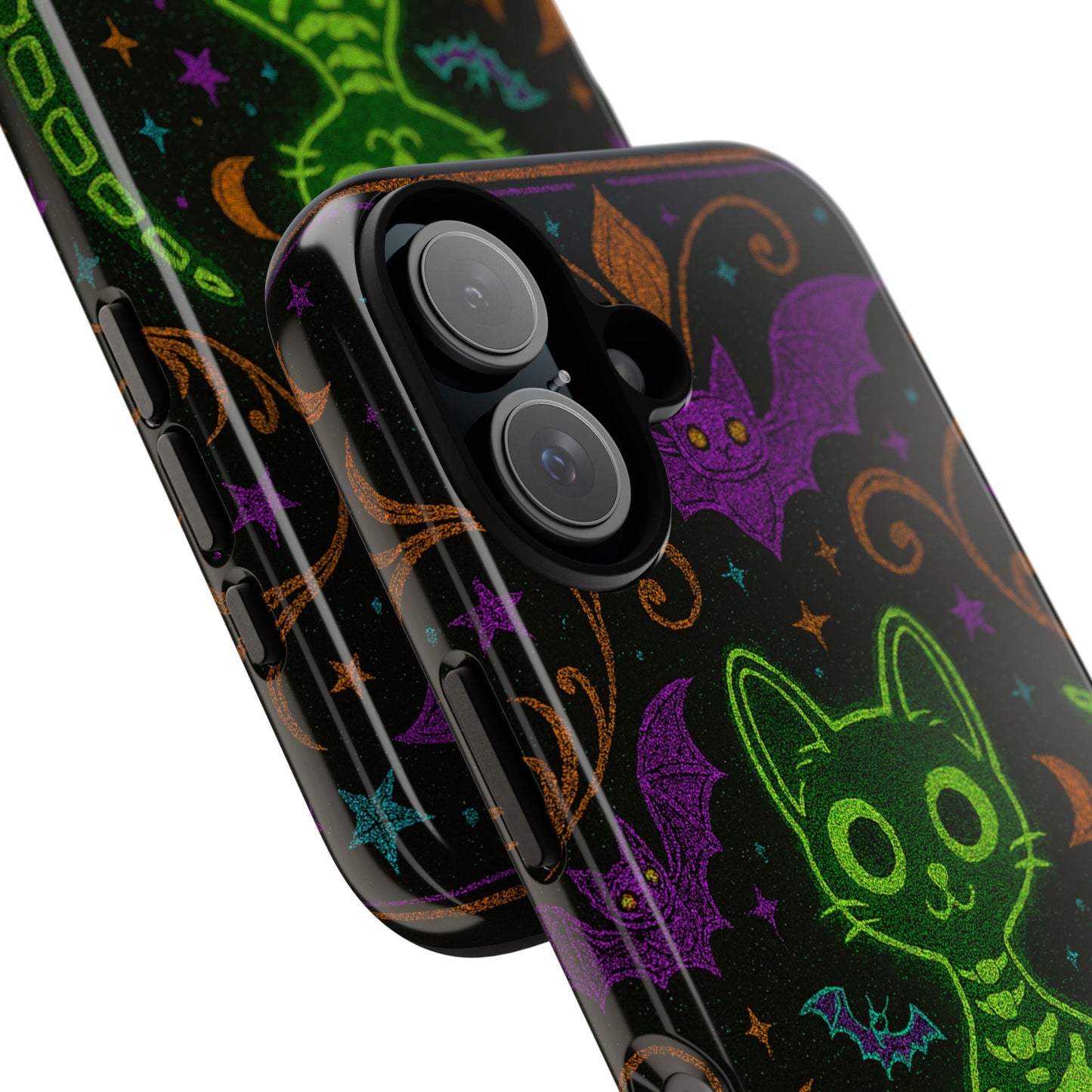 Skeleton Cat Phone Case