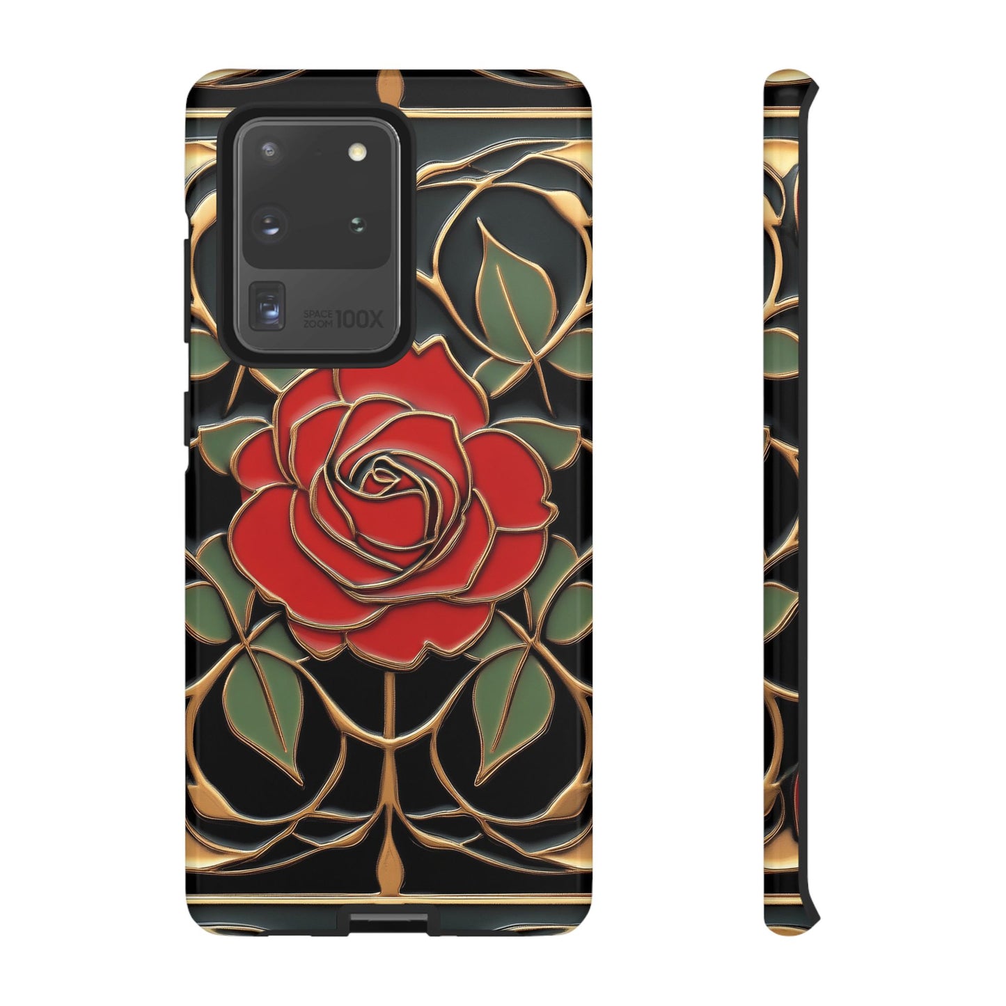 Phone Cases- Vintage Rose Art Nouveau Aesthetic