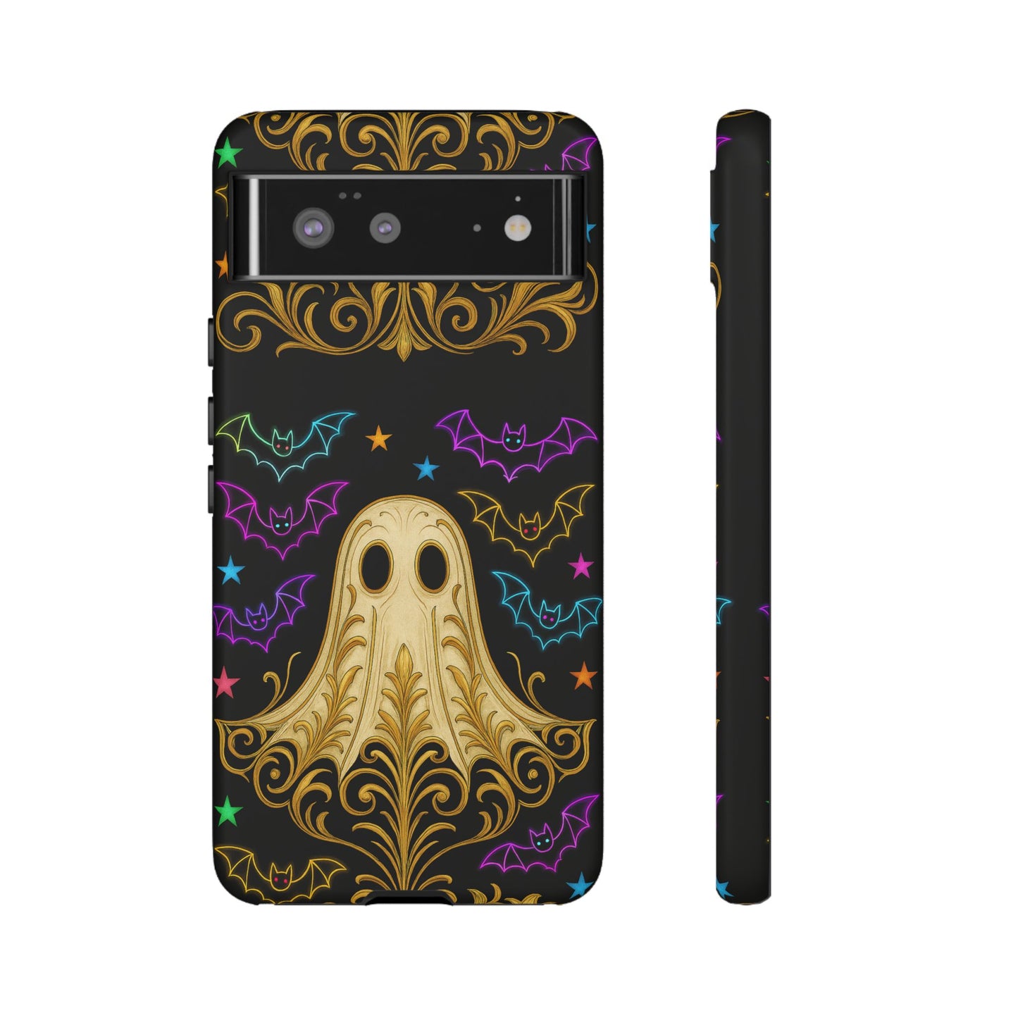 Ghost Phone Cases With Tiny Bats