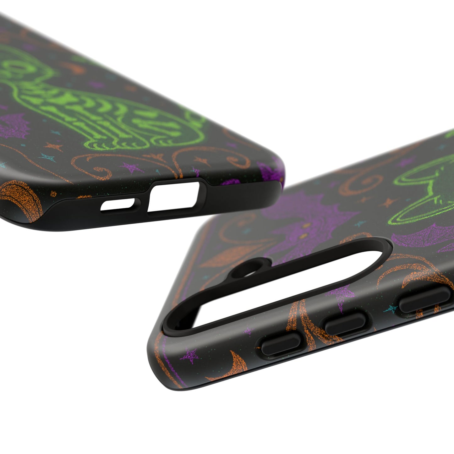 Skeleton Cat Phone Case