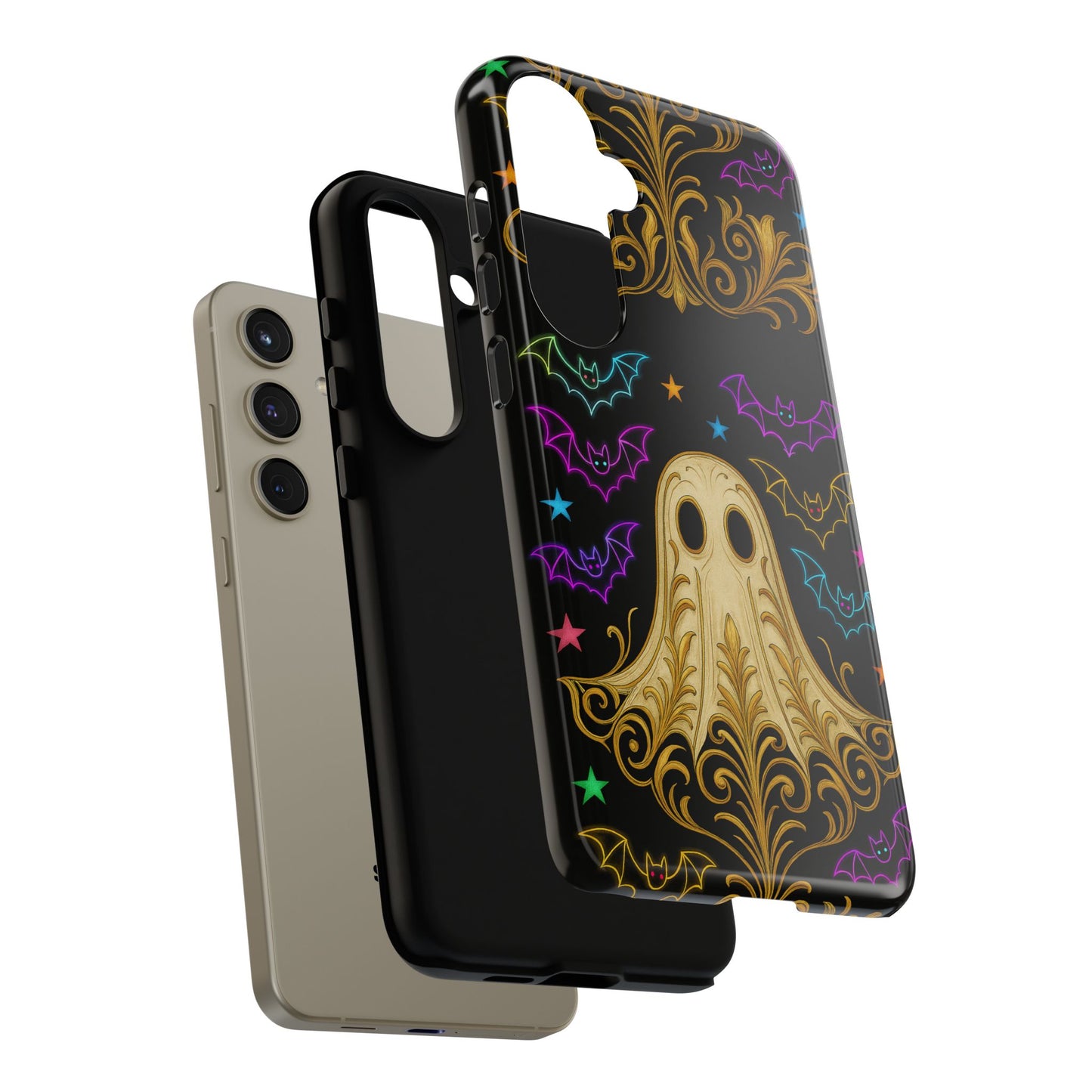Ghost Phone Cases With Tiny Bats
