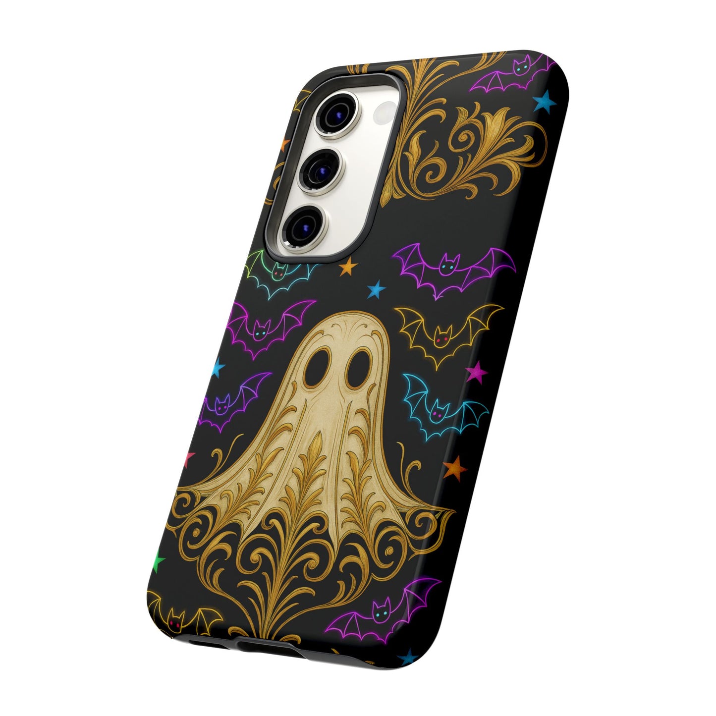 Ghost Phone Cases With Tiny Bats