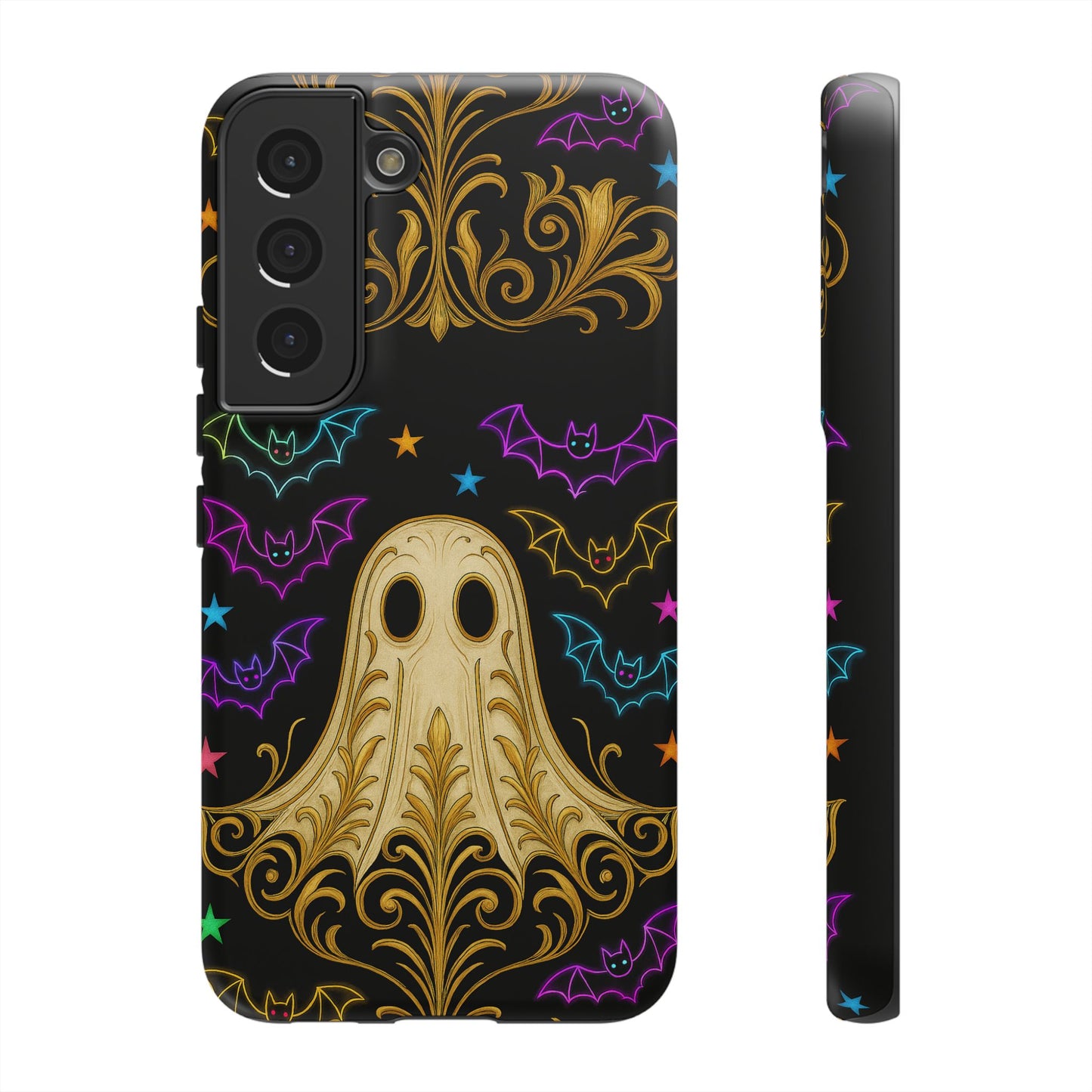 Ghost Phone Cases With Tiny Bats